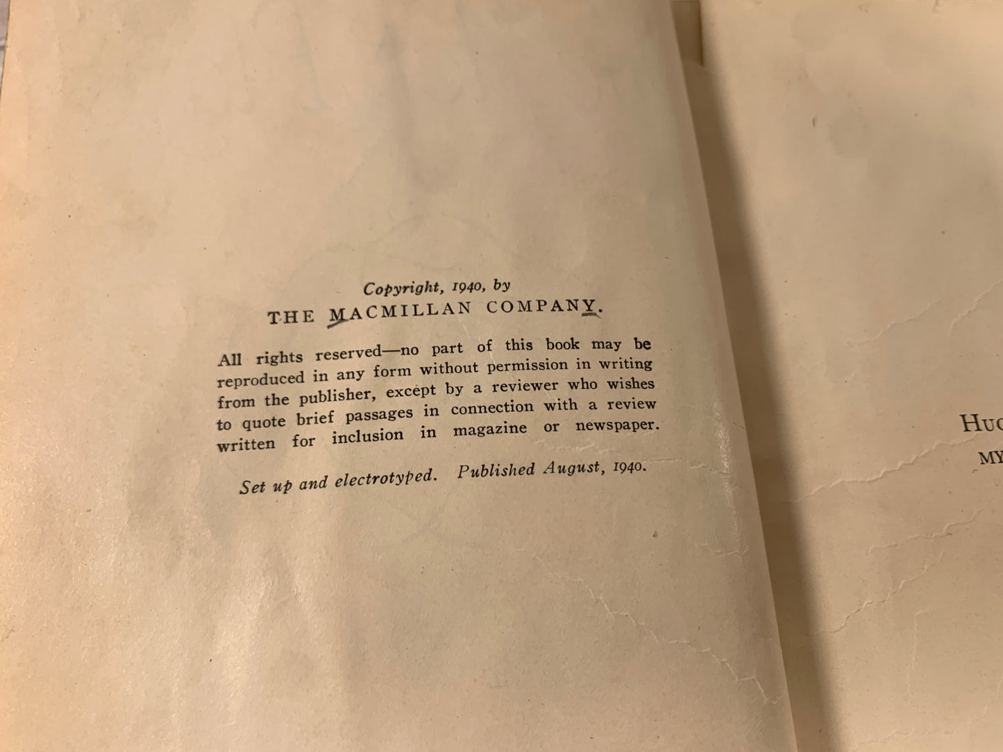 One Act Plays by Marie Annette Webb [1940]