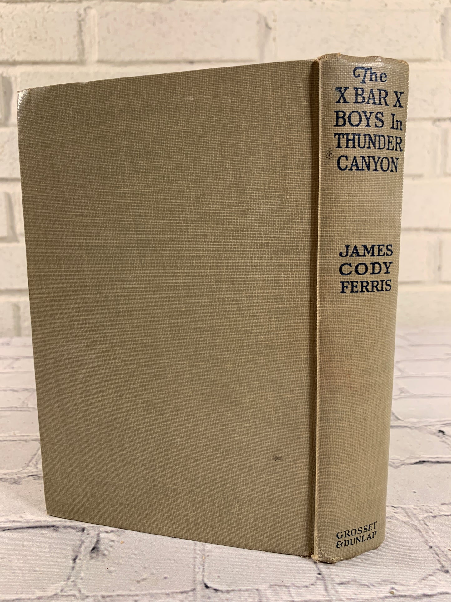 The X Bar X Boys in the Thunder Canyon by James Codey Ferris [1926]