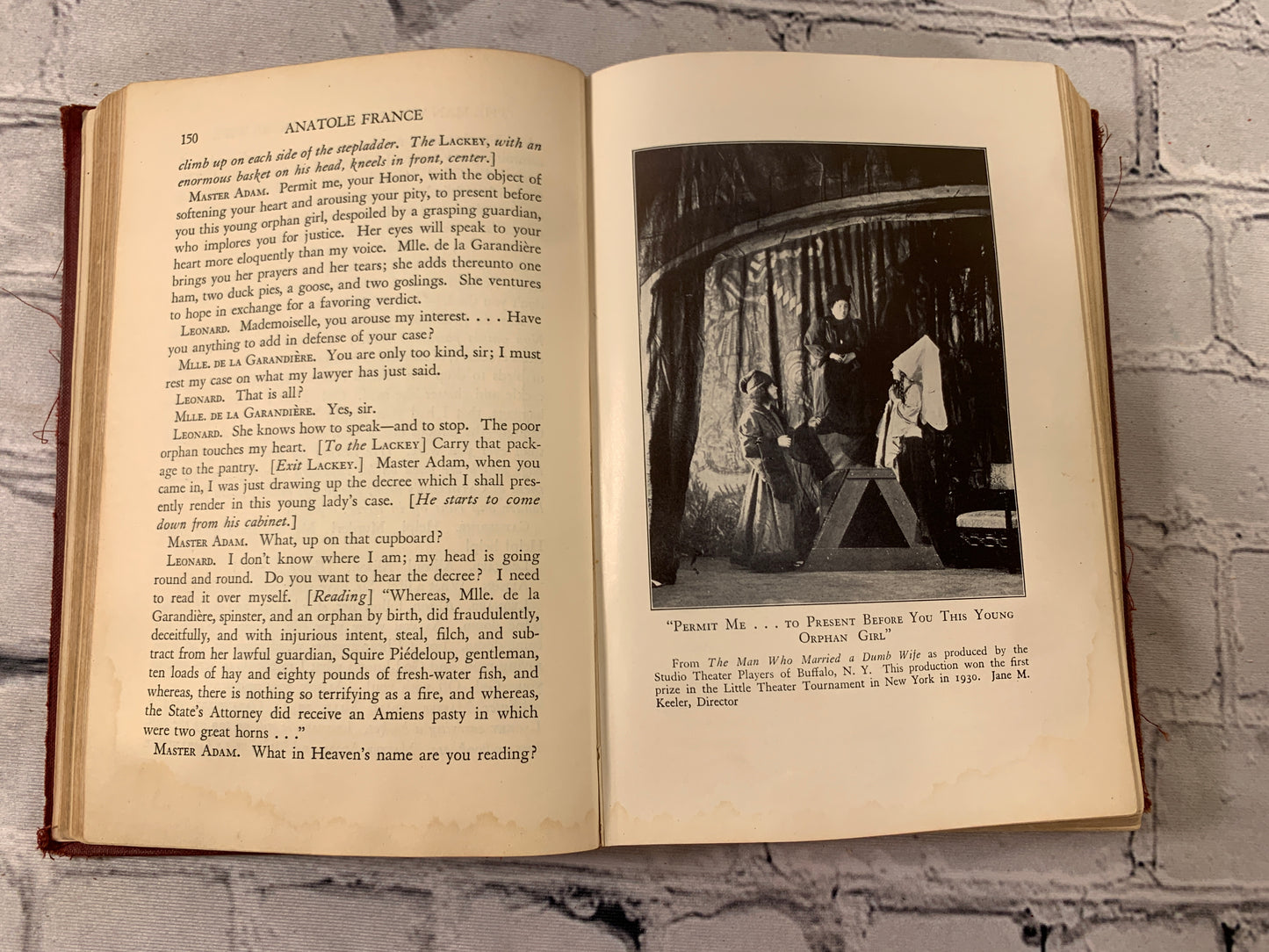 Short Plays edited by Edwin Van B. Knickerbocker [1931]