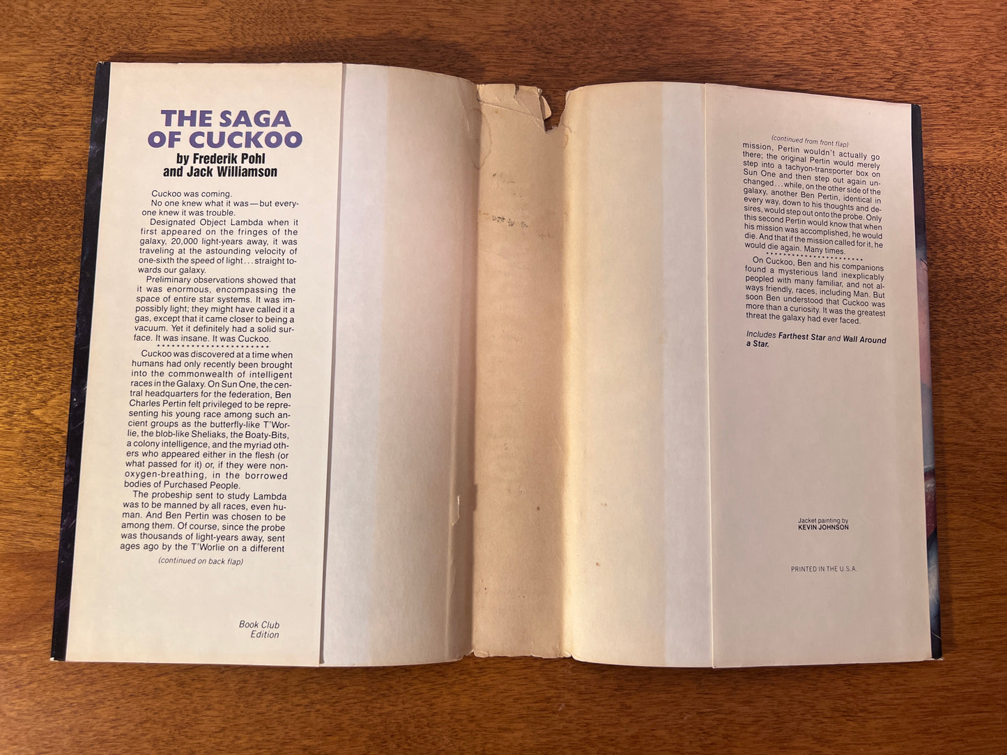 The Saga of Cuckoo by Frederick Pohl and Jack Williamson