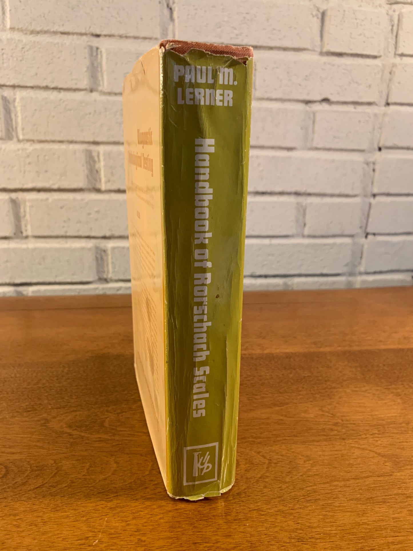 Handbook of Rorshach Scales edited by Paul Lerner 1975