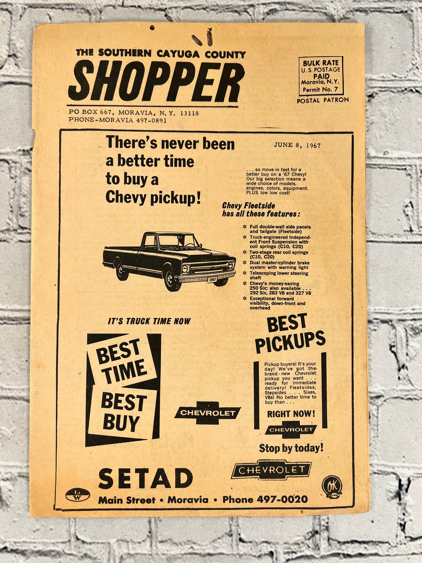 The Southern Cayuga County Shopper June 8, 1967