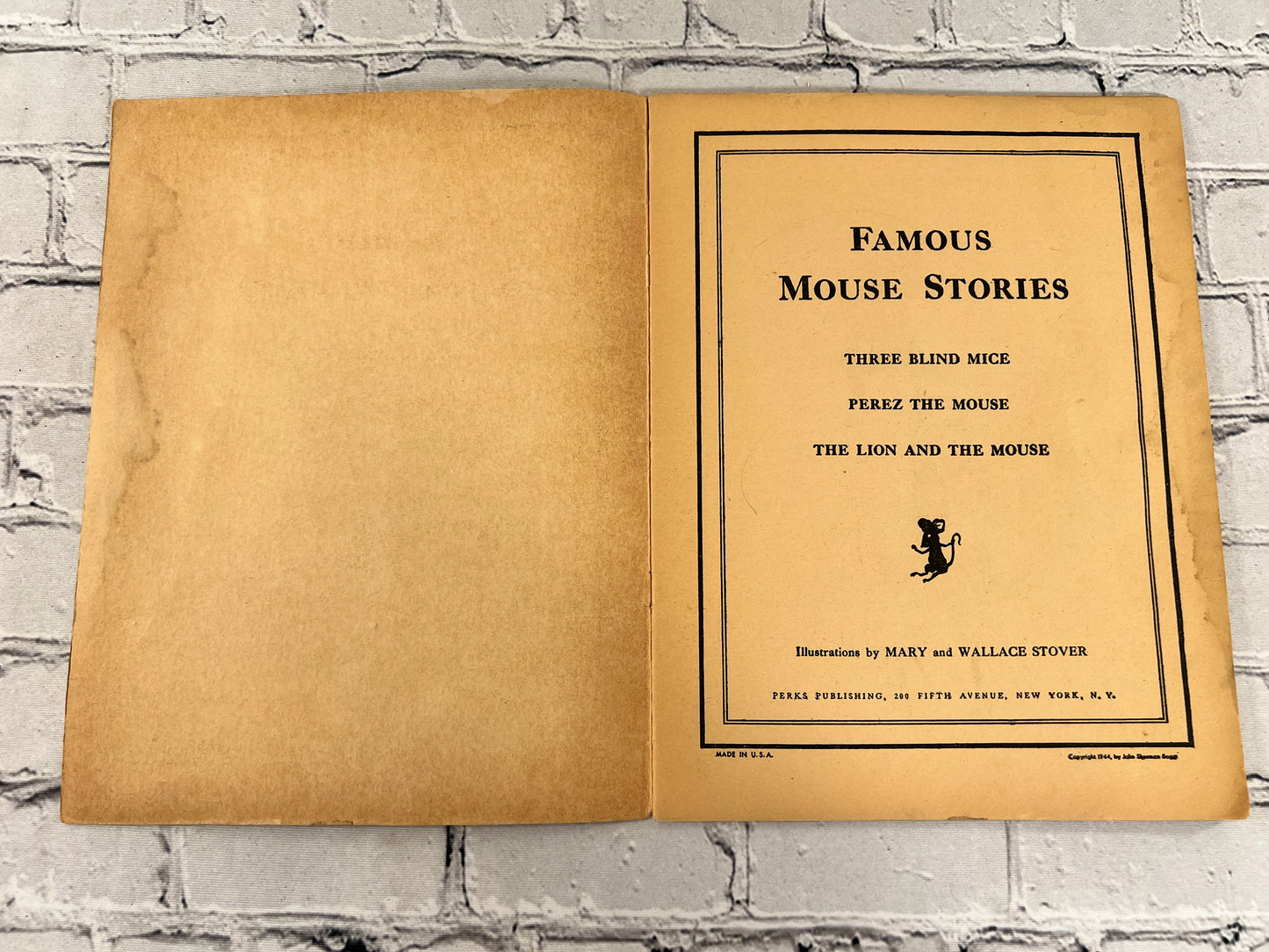 Famous Mouse Stories & Famous Chicken Stories [1944]