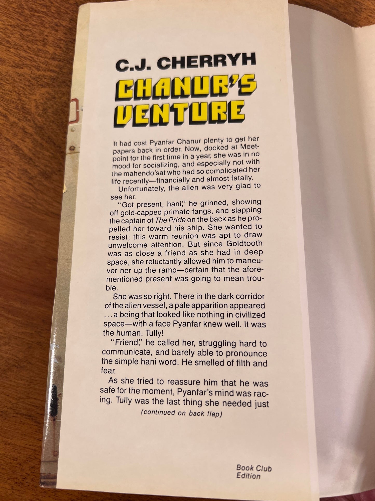 Chanur's Venture by C.J. Cherryh