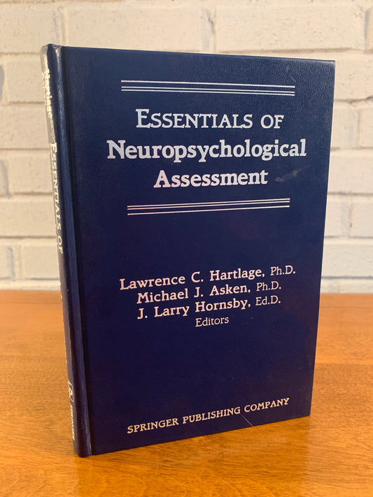 Essentials of Nueropsychological Assessment 1987