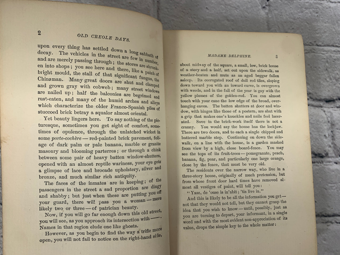 Old Creole Days by George W. Cable [1893]