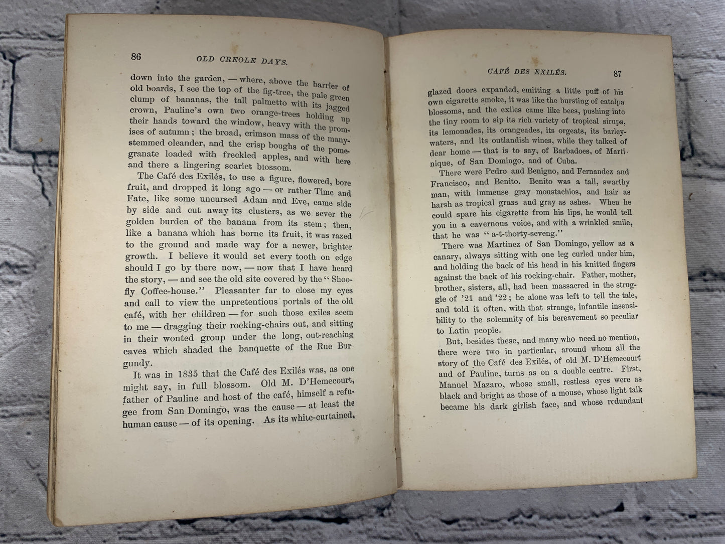 Old Creole Days by George W. Cable [1893]