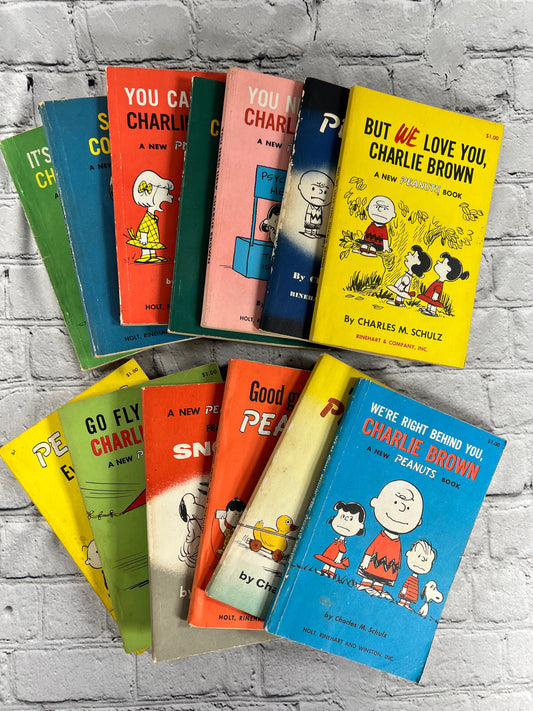 A New Peanuts Book By Charles M Schulz [Lot of 14 · 1950s-1960s]