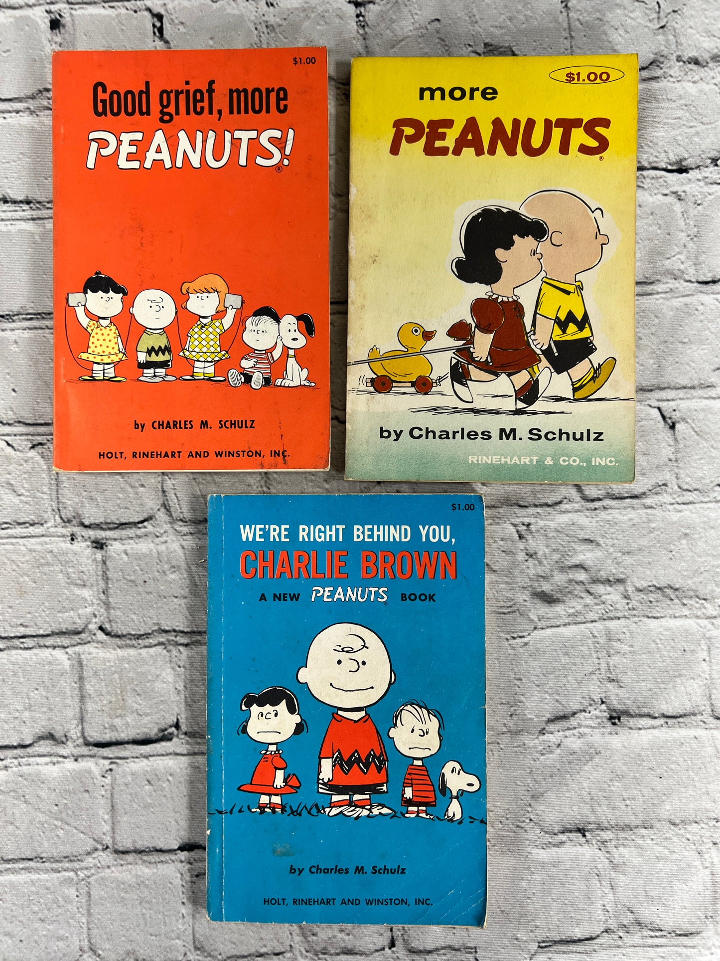 A New Peanuts Book By Charles M Schulz [Lot of 14 · 1950s-1960s]