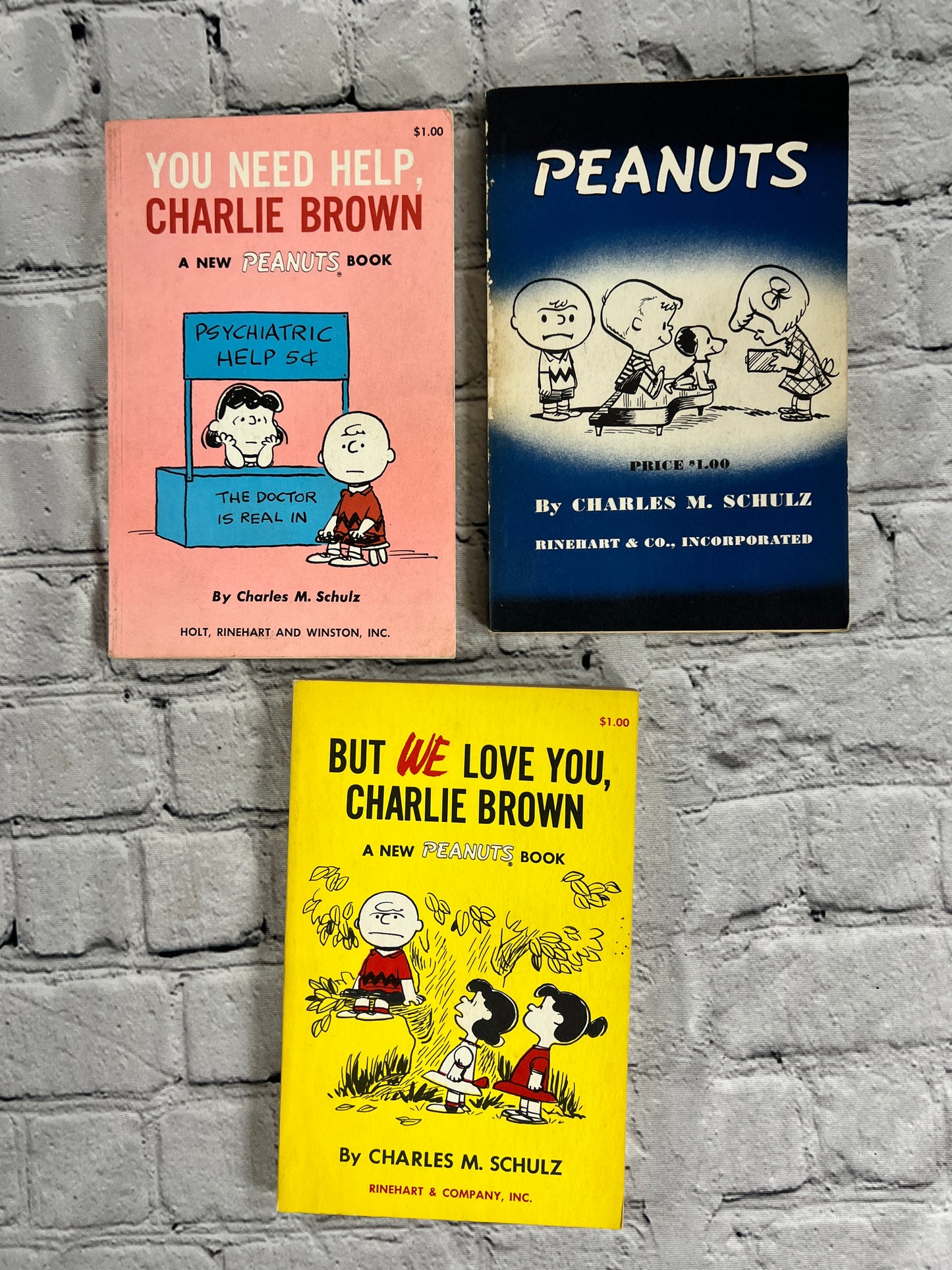 A New Peanuts Book By Charles M Schulz [Lot of 14 · 1950s-1960s]