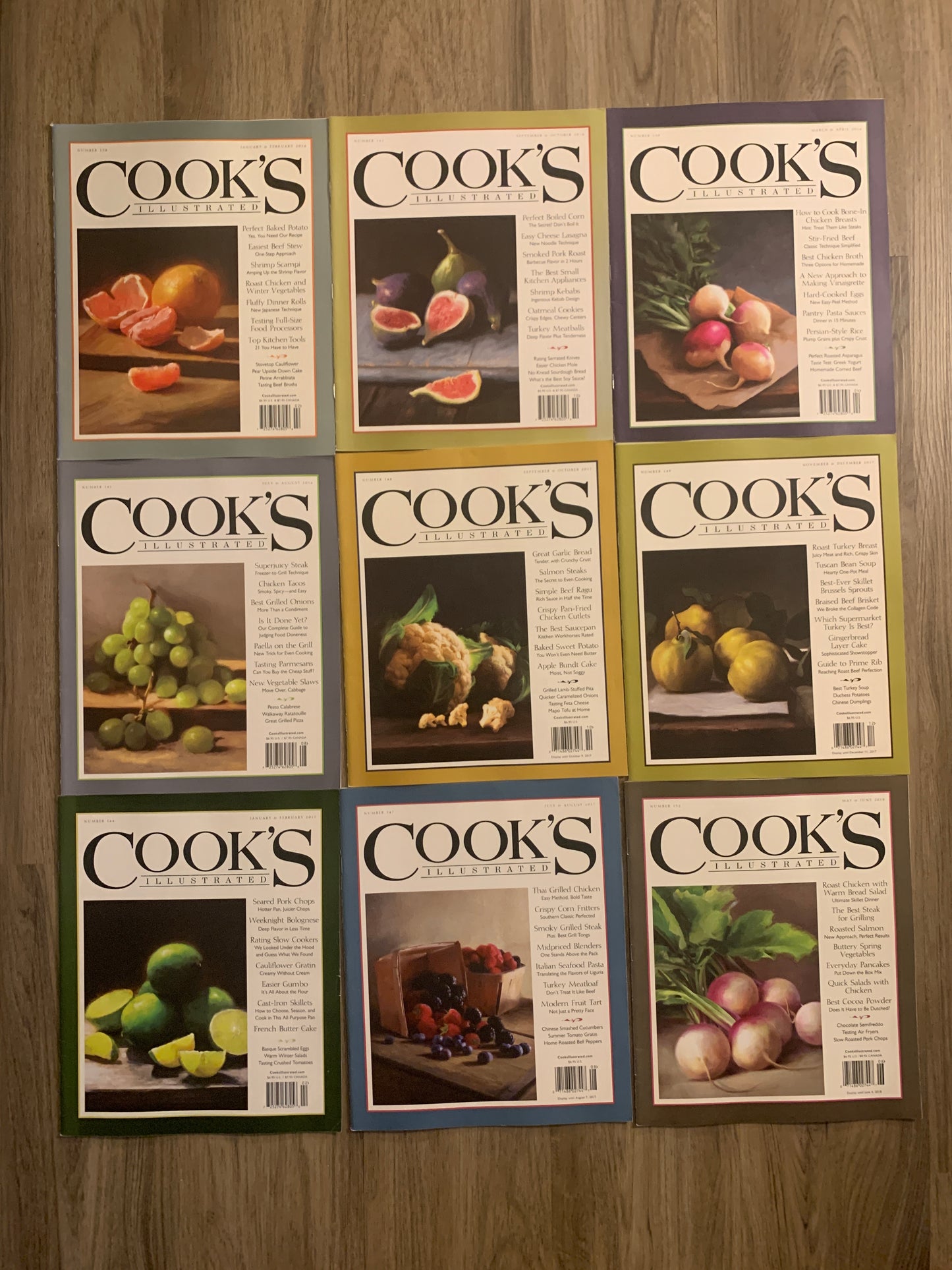 Cook's Illustrated Magazine Lot of 43, 1992-2019