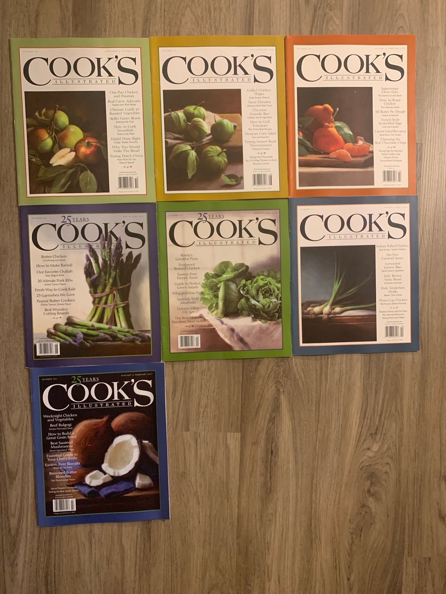 Cook's Illustrated Magazine Lot of 43, 1992-2019