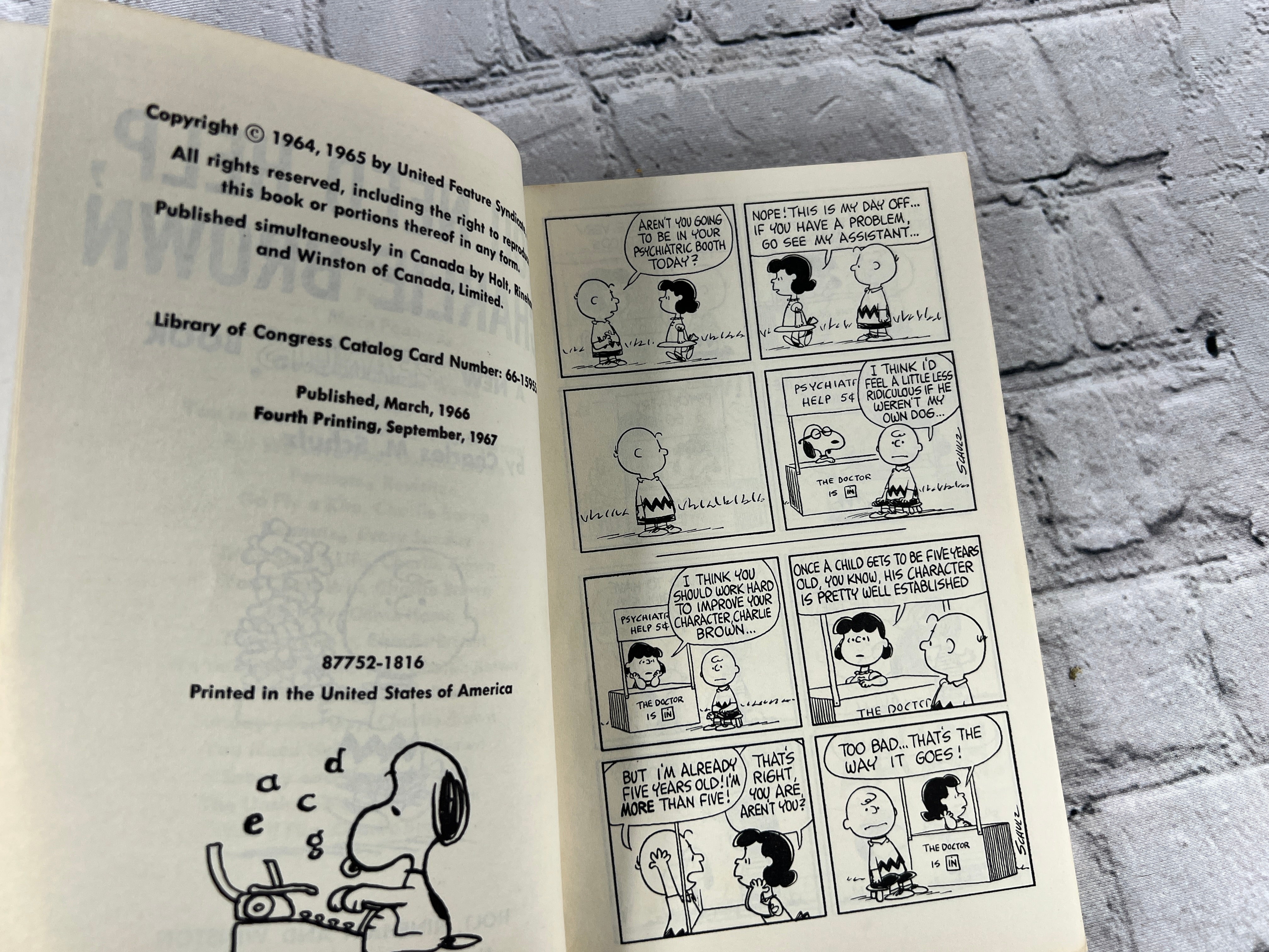 A New Peanuts Book By Charles M Schulz [Lot of 9 · 1950s-1960s] – Flipped  Pages