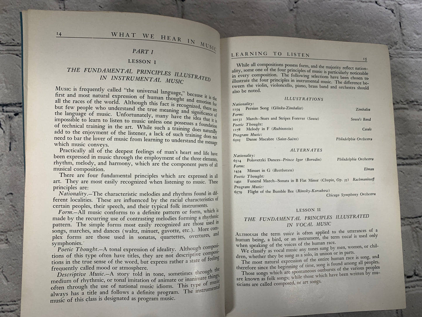 What We Hear In Music by Anne Shaw Faulkner [1936]