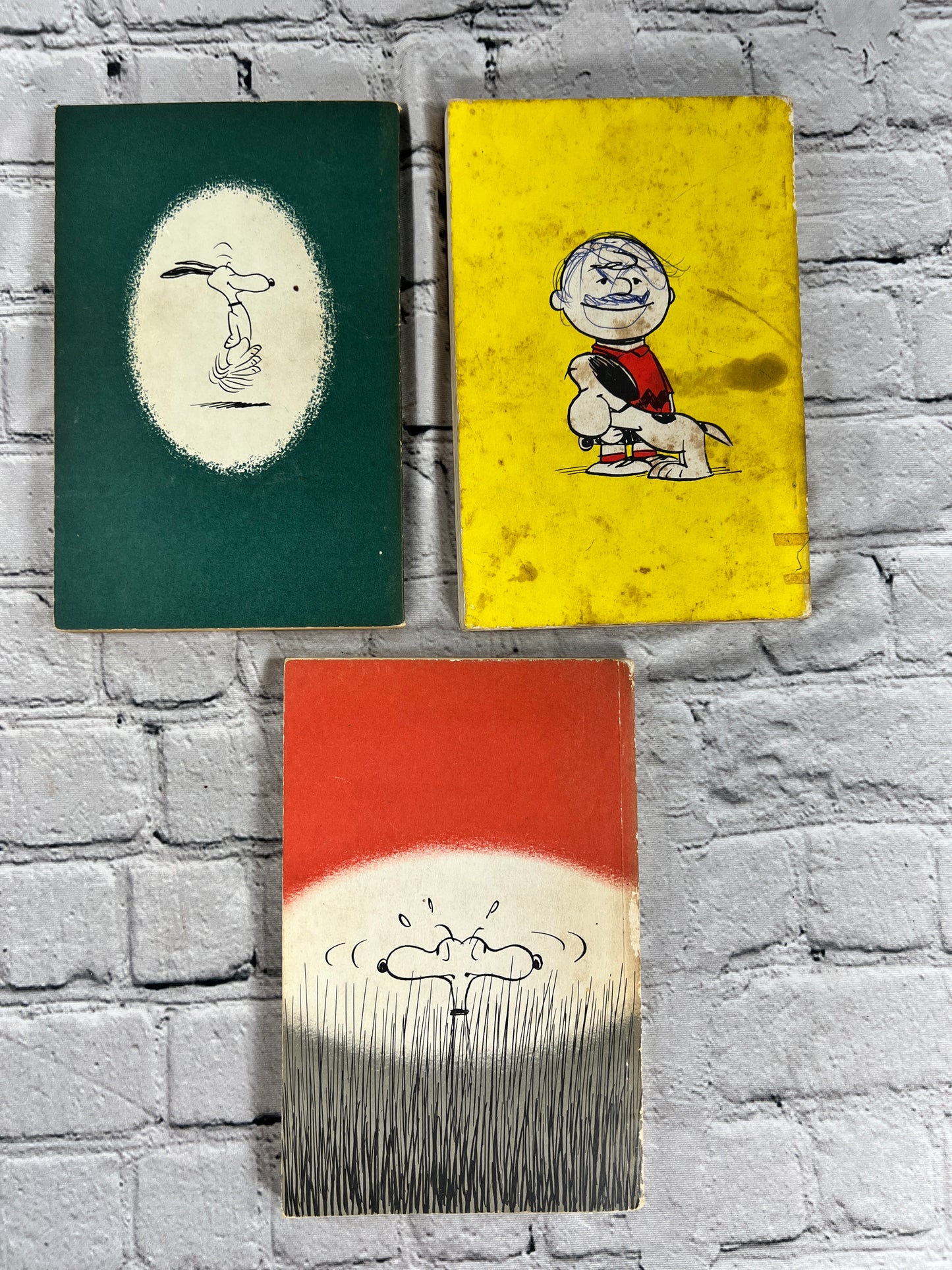 A New Peanuts Book By Charles M Schulz [Lot of 3 · 1960s]