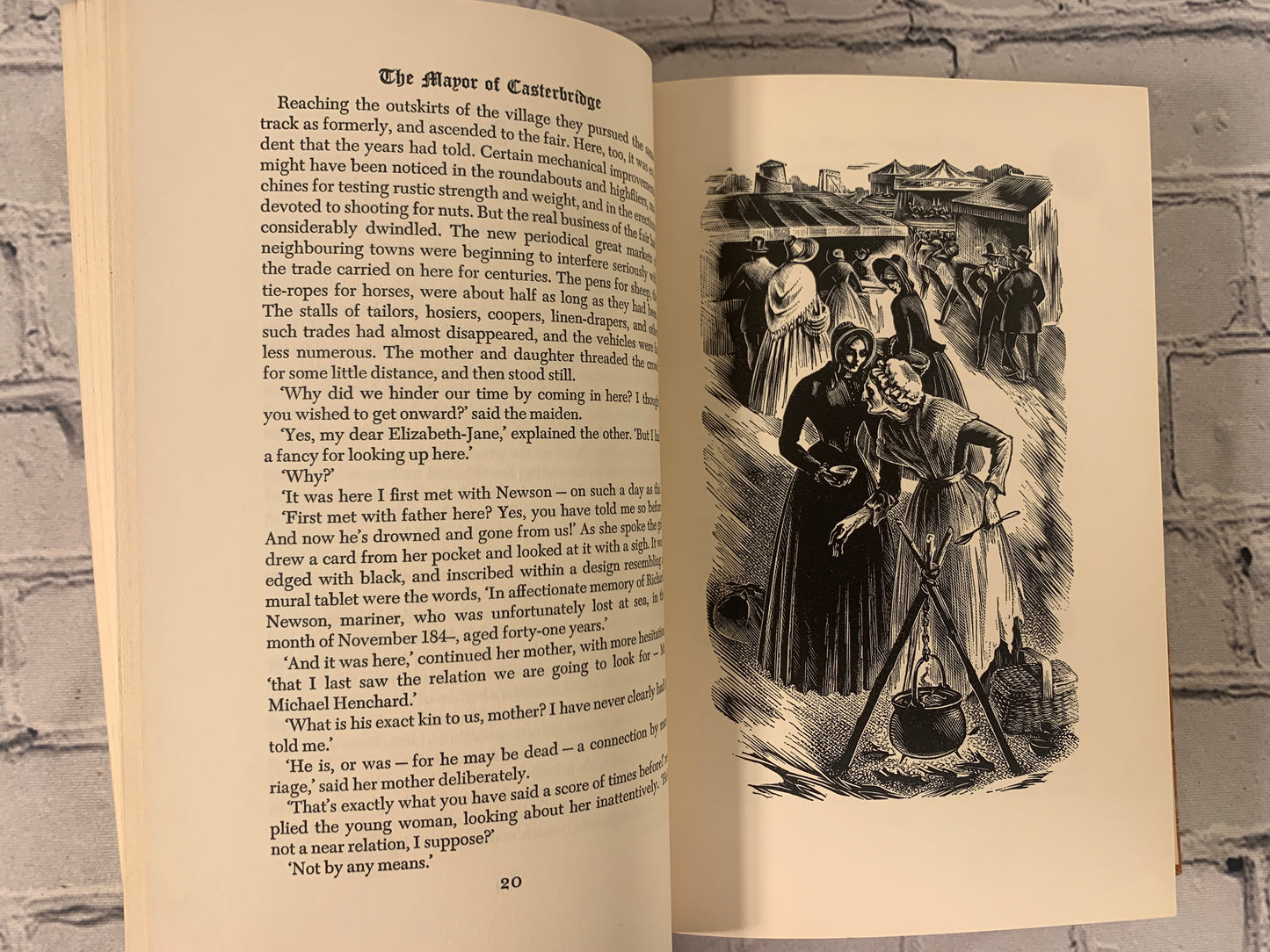 The Mayor of Casterbridge by Thomas Hardy with Sandglass [1964 · Heritage Press]