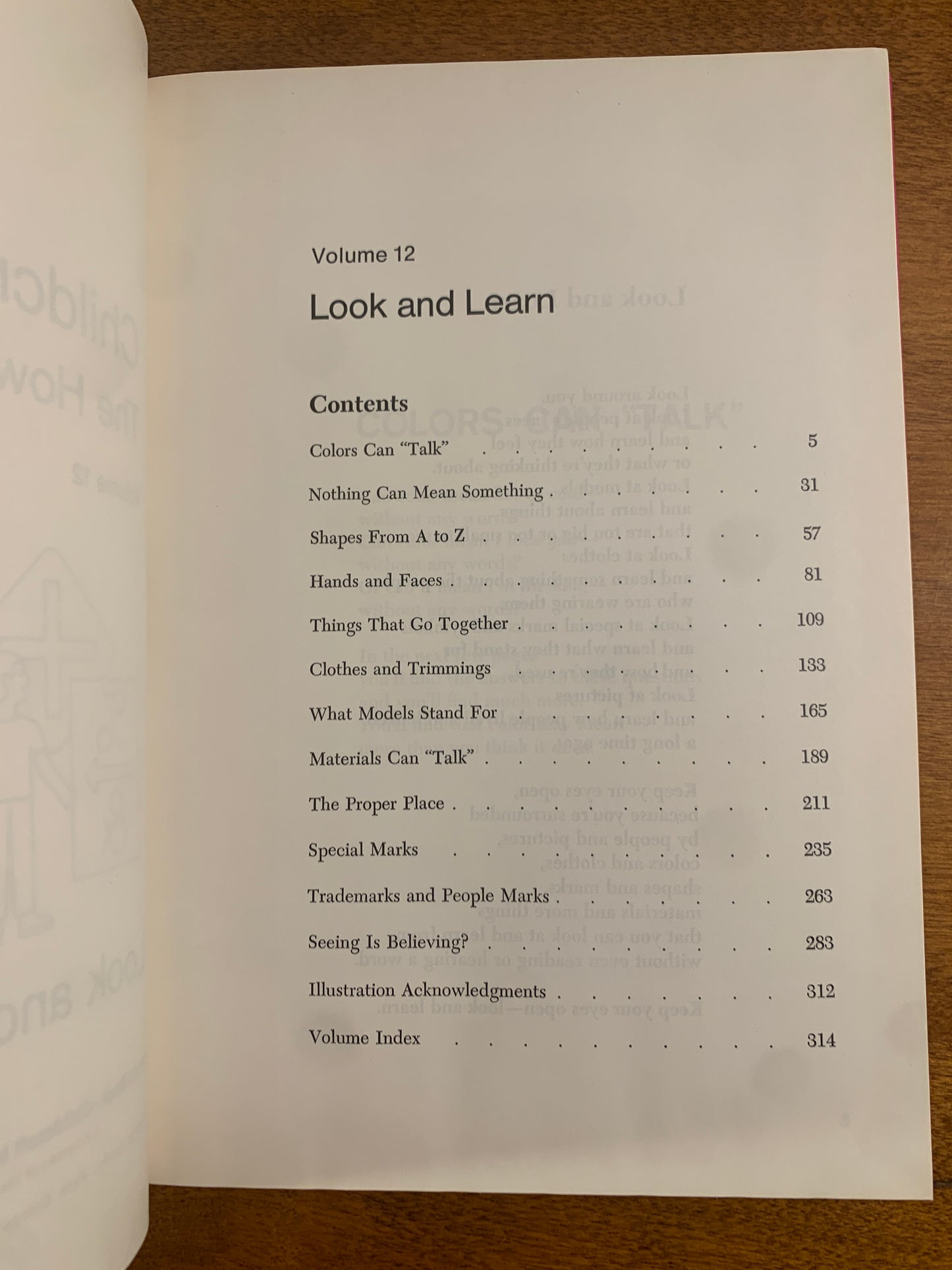 Childcraft: The How and Why Library - Vol. 12 Look and Learn 1981