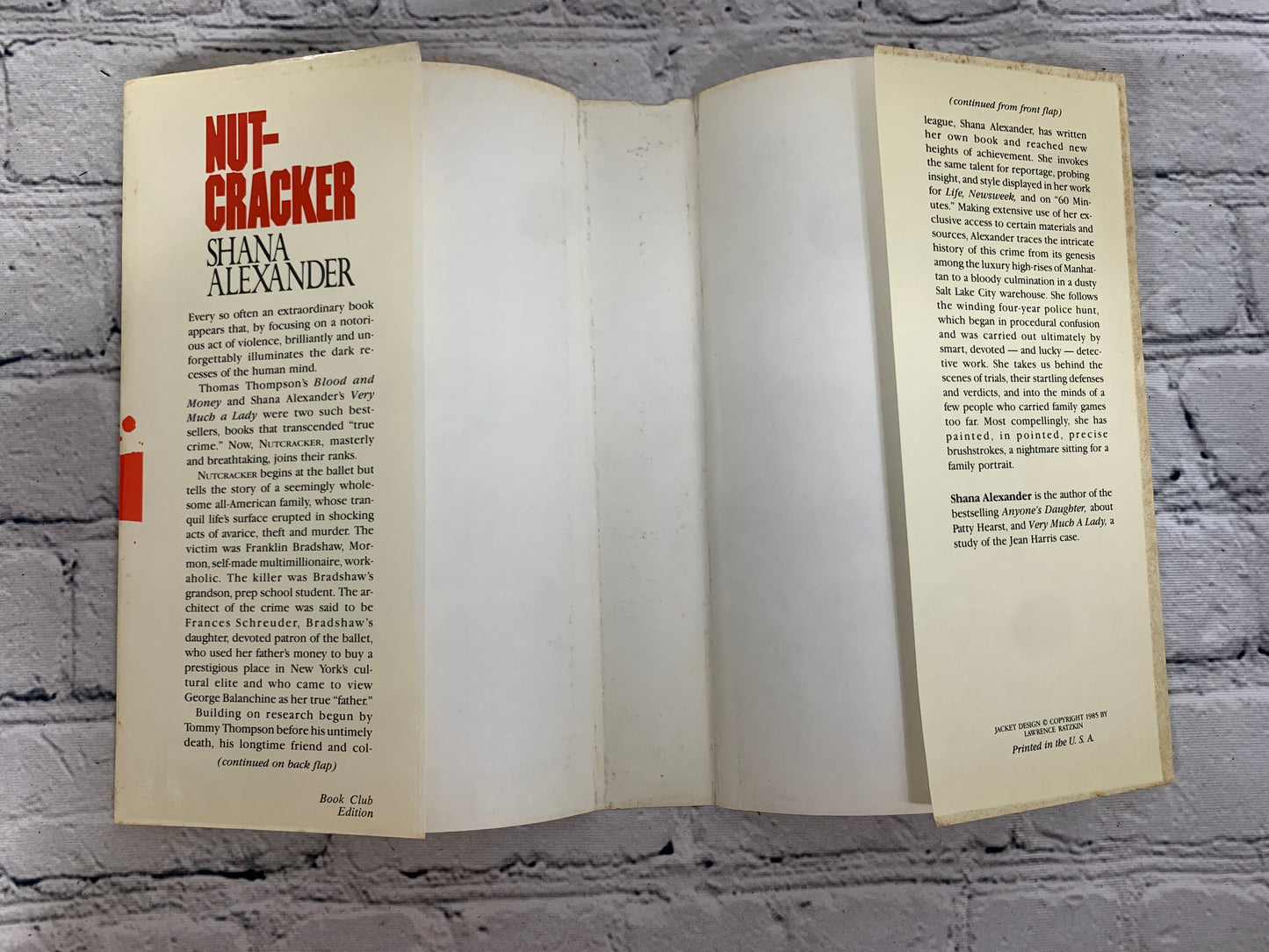 Nutcracker: Money Madness Murder A Family Album by Shana Alexander [1985 · BCE]