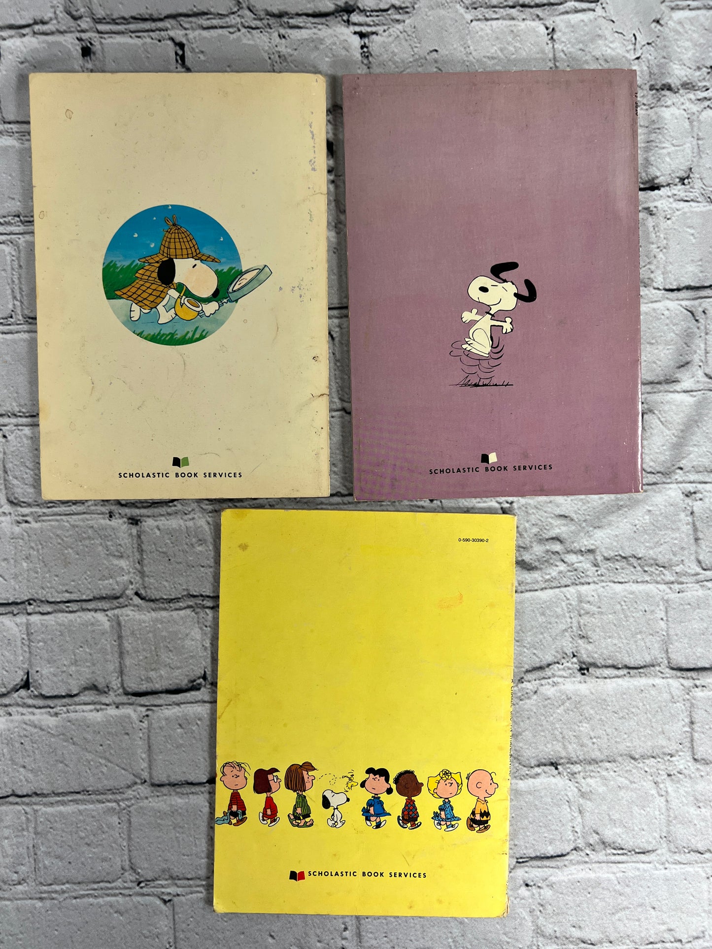 A Charlie Brown Special by Charles M Schulz [Lot of 3· Scholastic · 1970s]