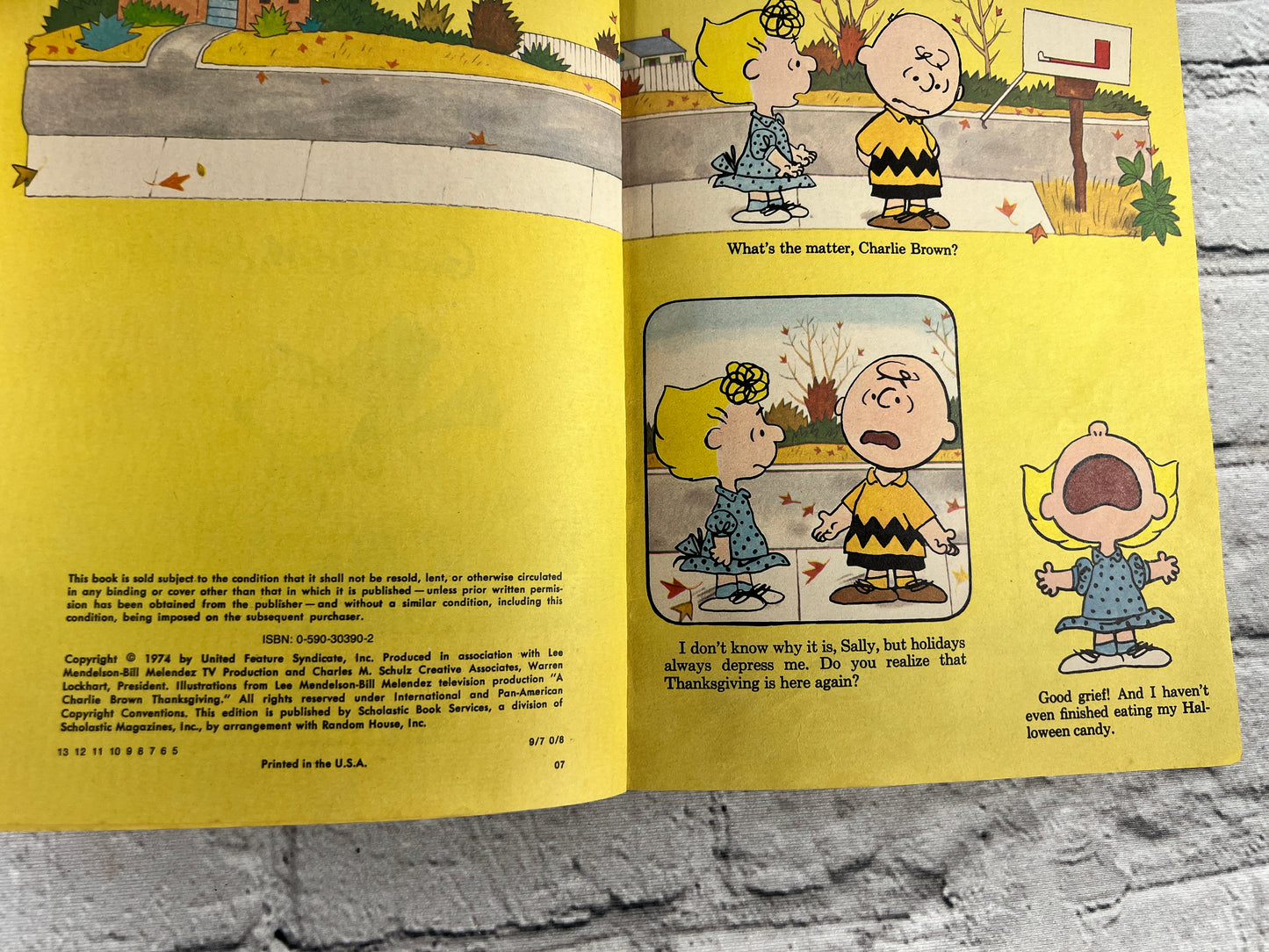 A Charlie Brown Special by Charles M Schulz [Lot of 3· Scholastic · 1970s]