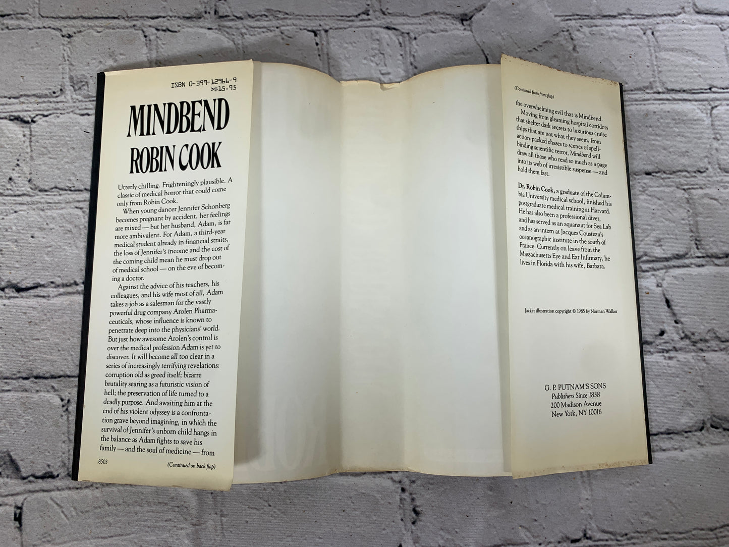 Mindbend by Robin Cook (1985 · 1st Print)