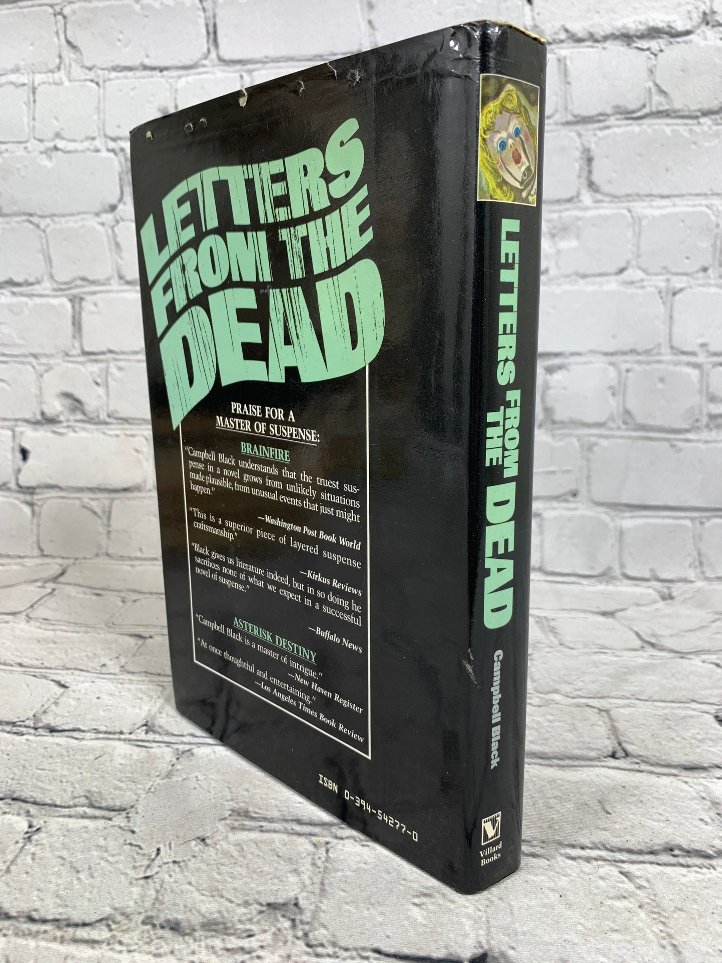 Letters from the Dead by Campbell Black [First Edition · 1985]