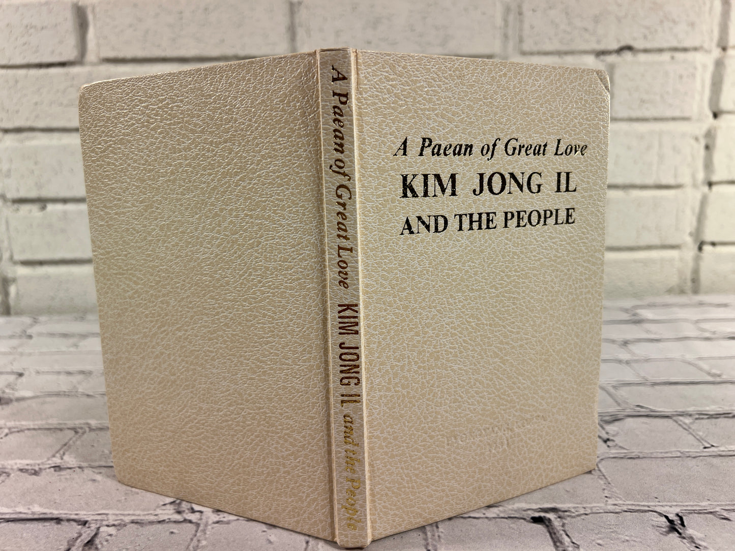 A Paean of Great Love Kim Jong Il and the People by Nada Takashi [1984]