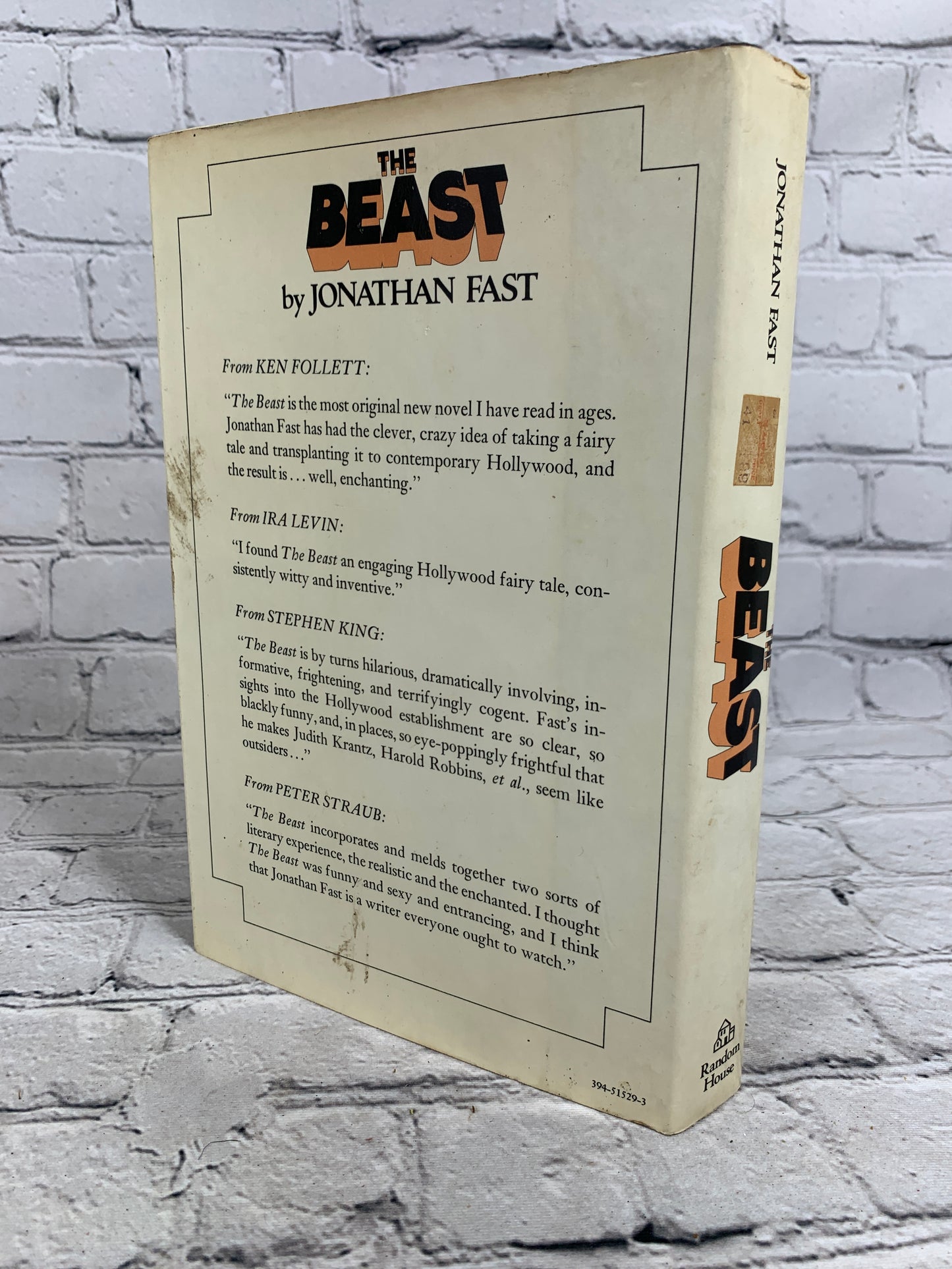 The Beast by Jonathan Fast [1st Printing · 1981]