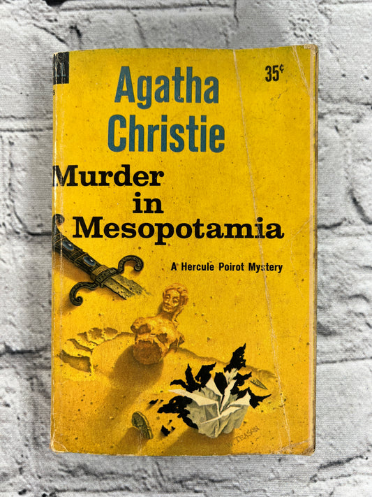 Murder in Mesoptamia by Agatha Christie A Hercule Poirot Mystery [1961 · Dell 1st Print]