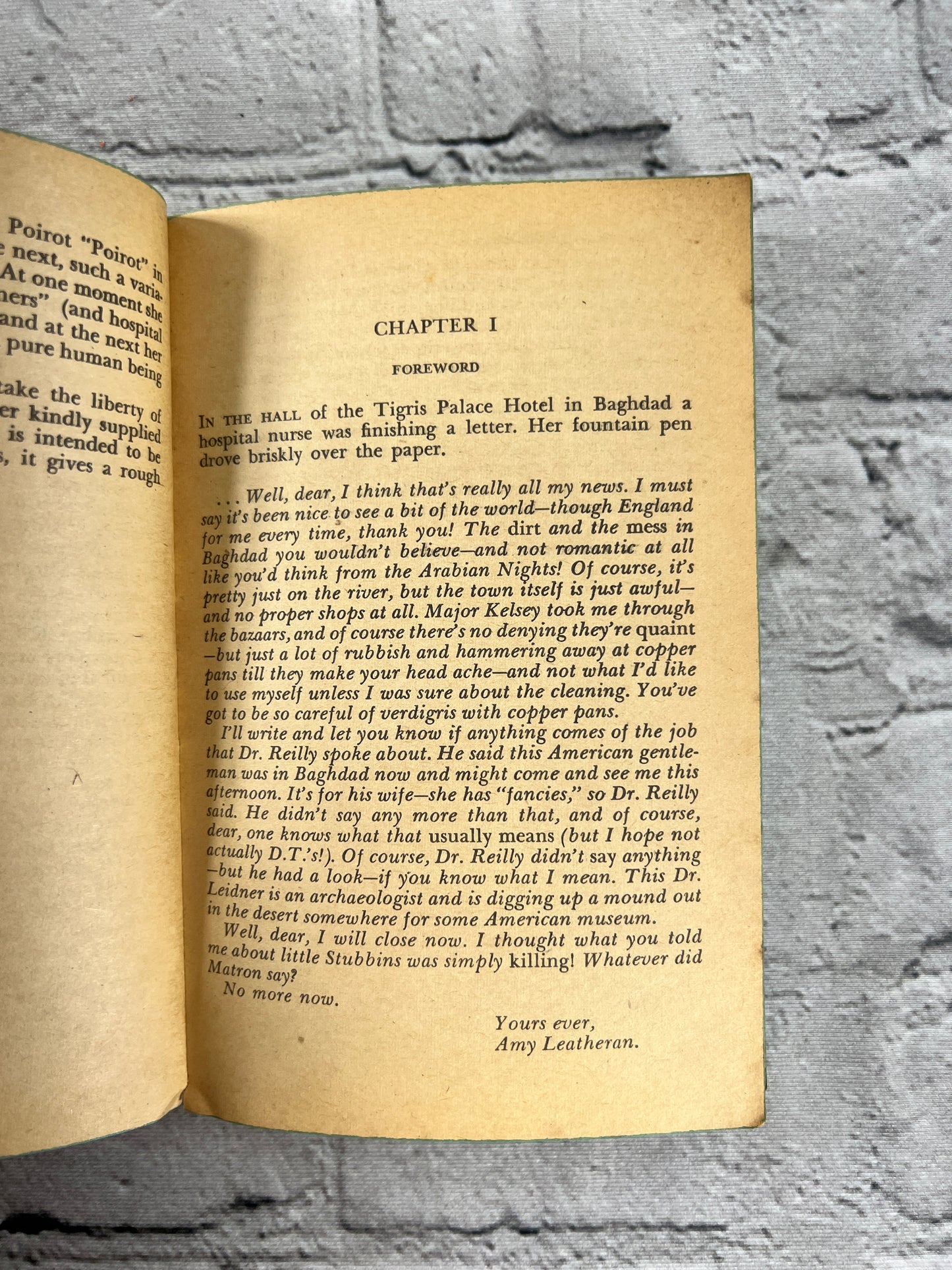 Murder in Mesoptamia by Agatha Christie A Hercule Poirot Mystery [1961 · Dell 1st Print]