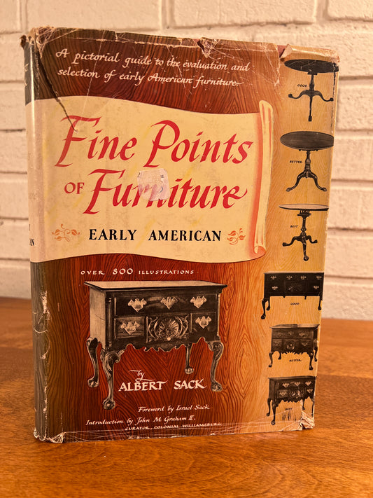 Fine Points of Furniture by Albert Sack