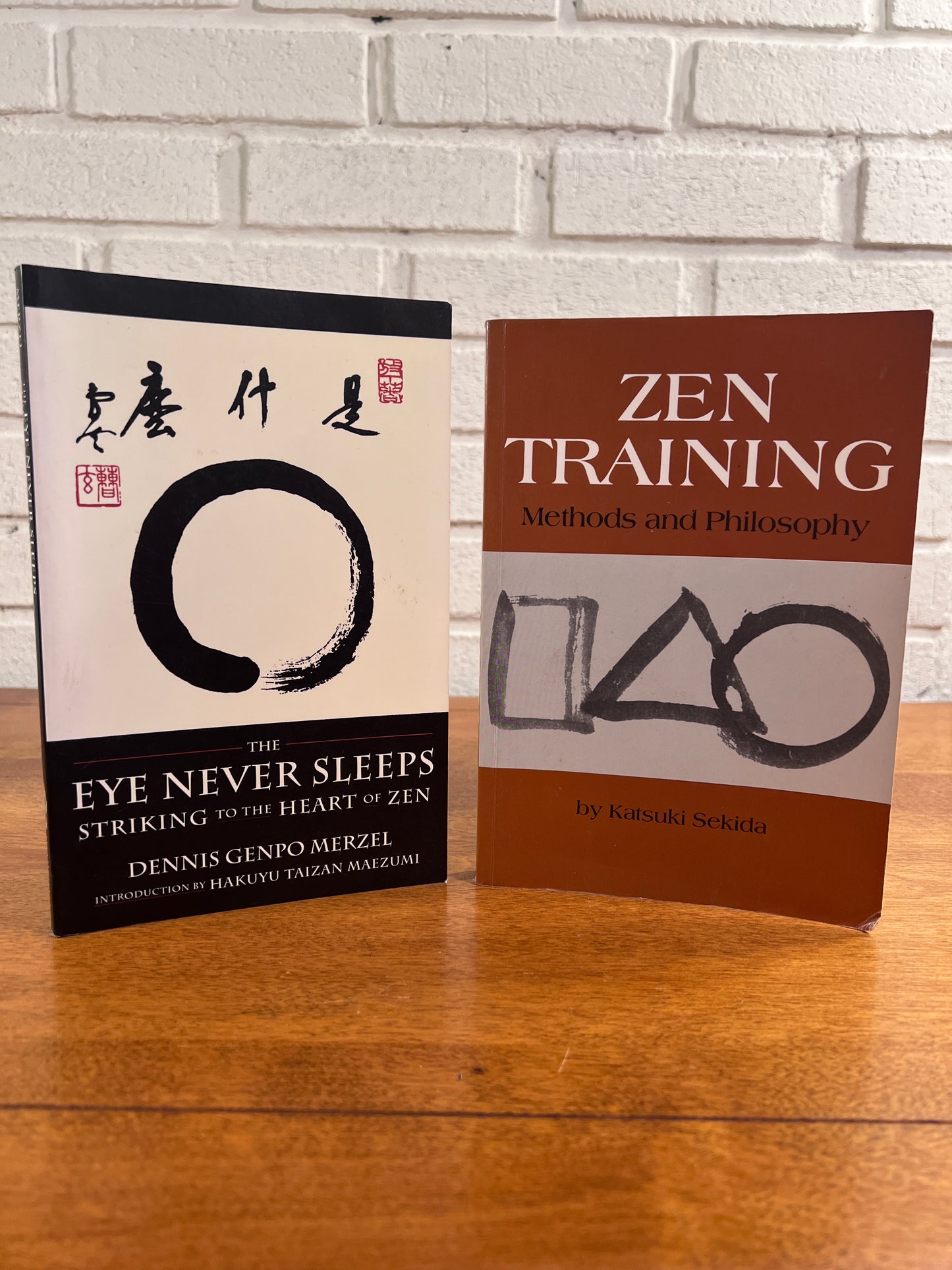 Eye Never Sleeps: Striking to the Heart of Zen & Zen Training: Methods & Philosophy