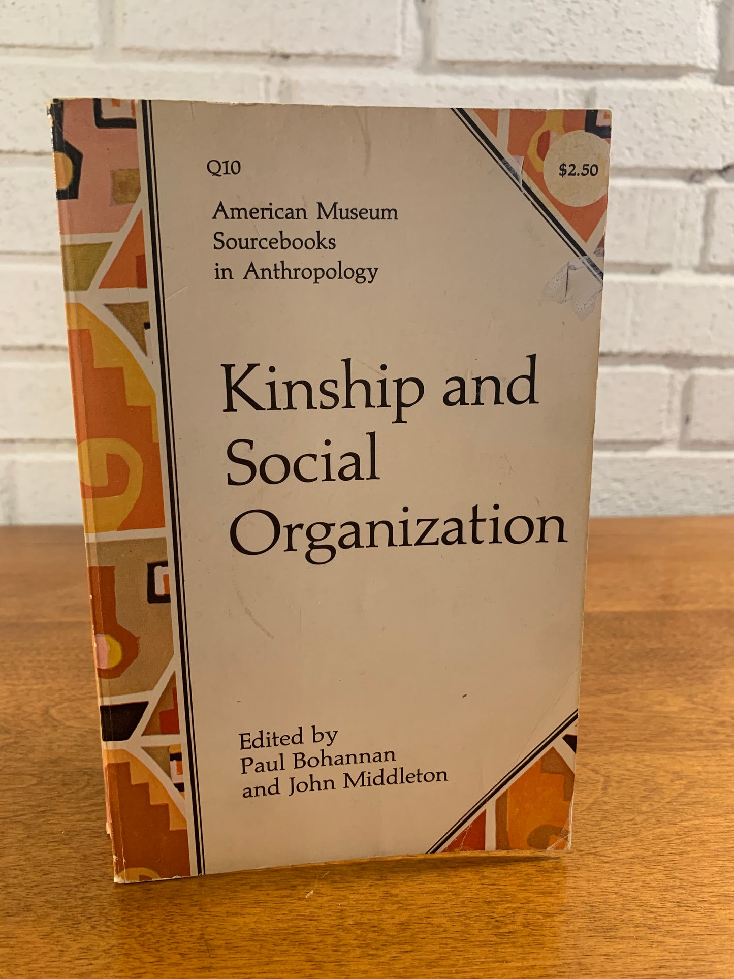 Kinship and Social Organization: American Museum Source Book in Anthropology 1968