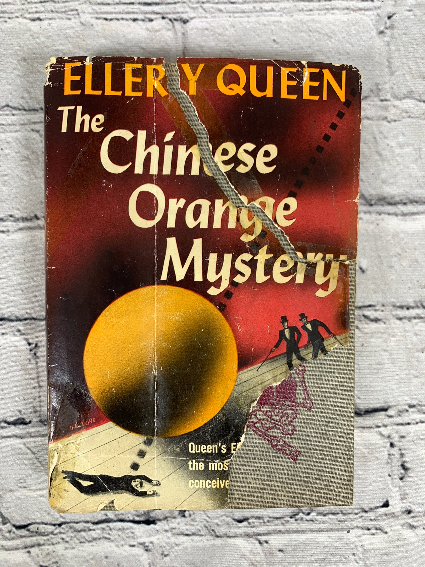 The Chinese Orange Mystery by Ellery Queen [1945]