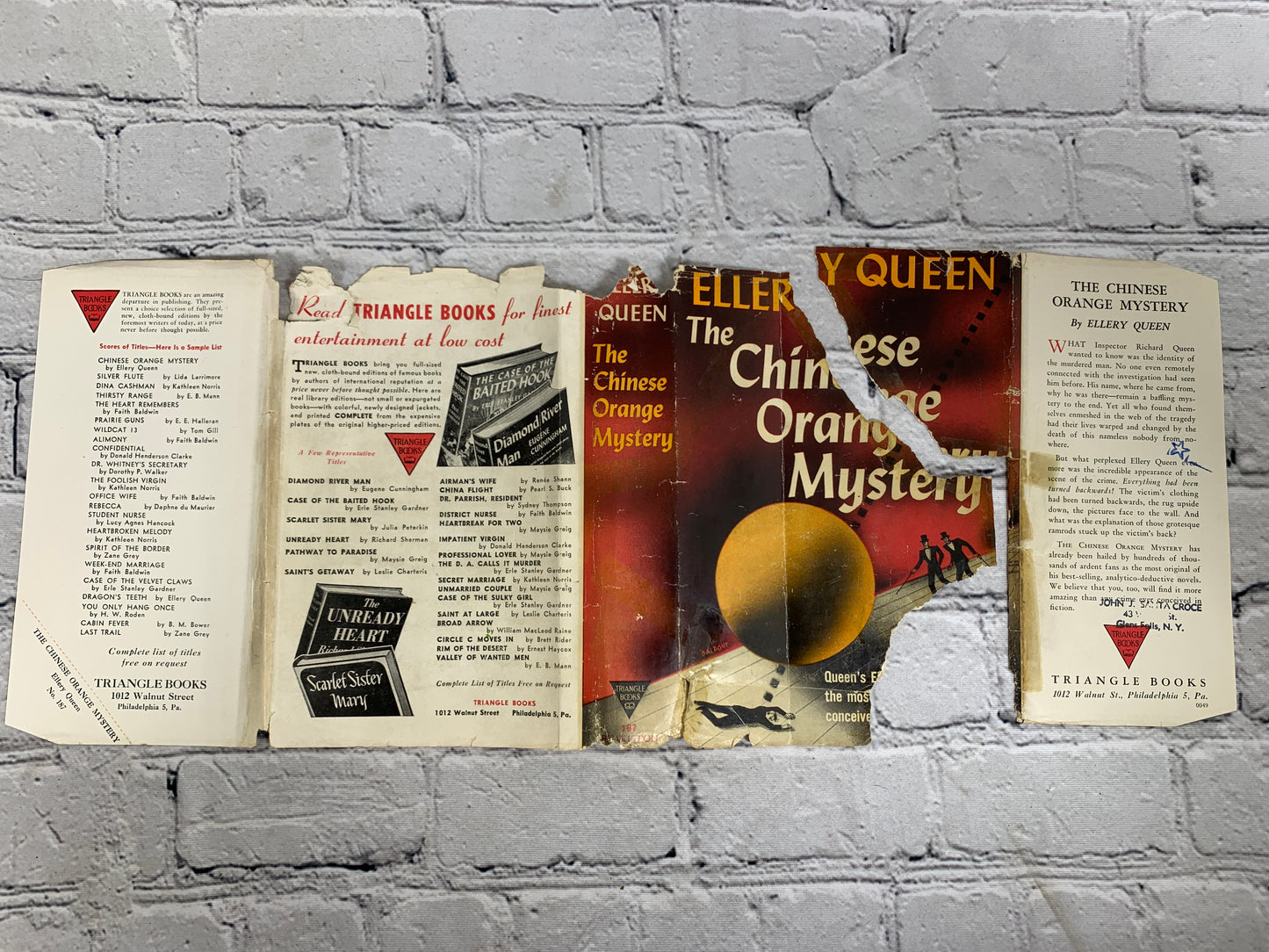 The Chinese Orange Mystery by Ellery Queen [1945]