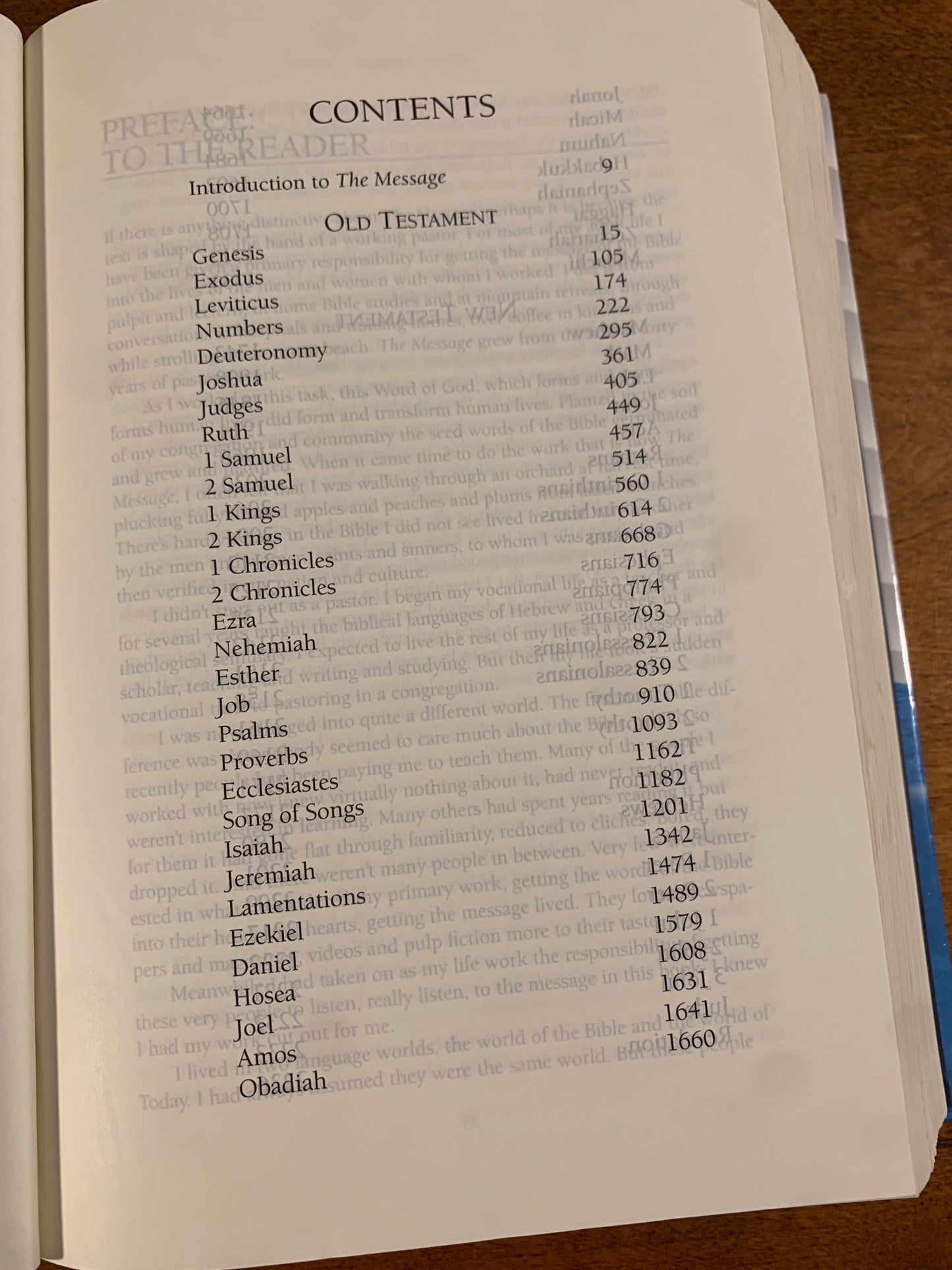 The Message: The Bibile in Contemporary Language by Eugene H. Pererson