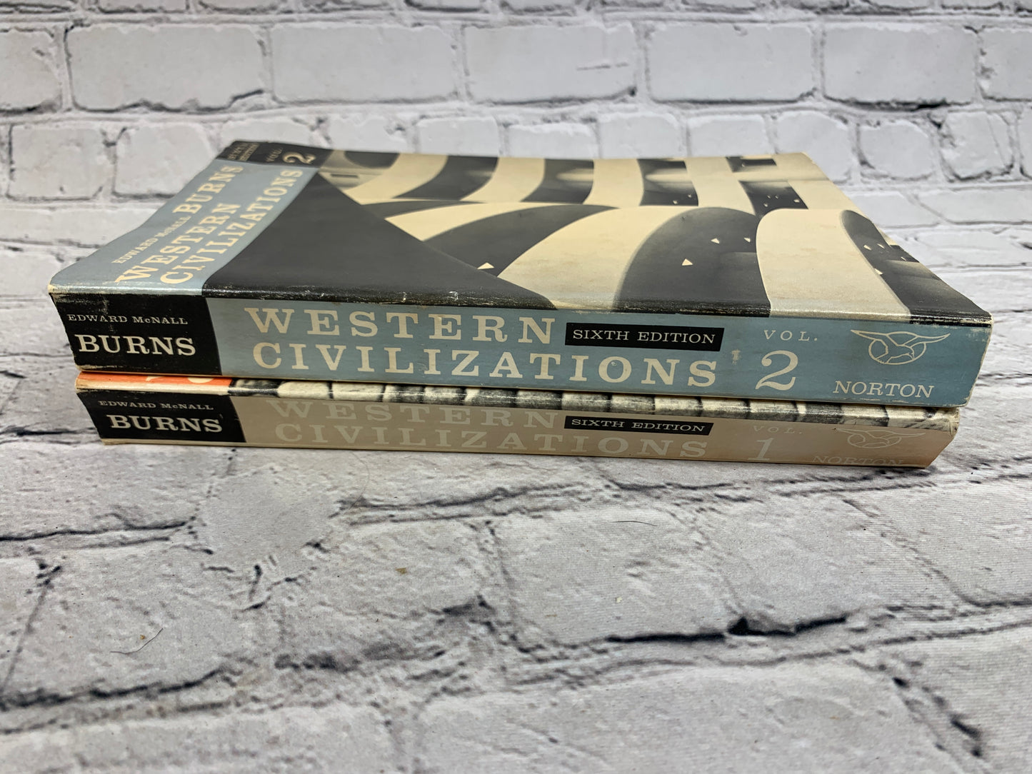 Western Civilization by Edward McNall Burns [Volumes 1 & 2 · 6th Edition · 1963]