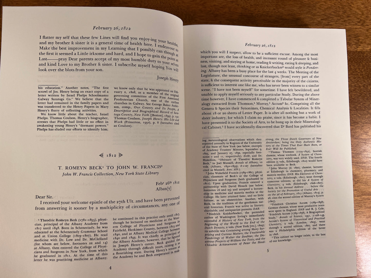 The Papers of Joseph Henry: Volume 1 - Dec. 1797 to Oct 1832 - The Albany Years