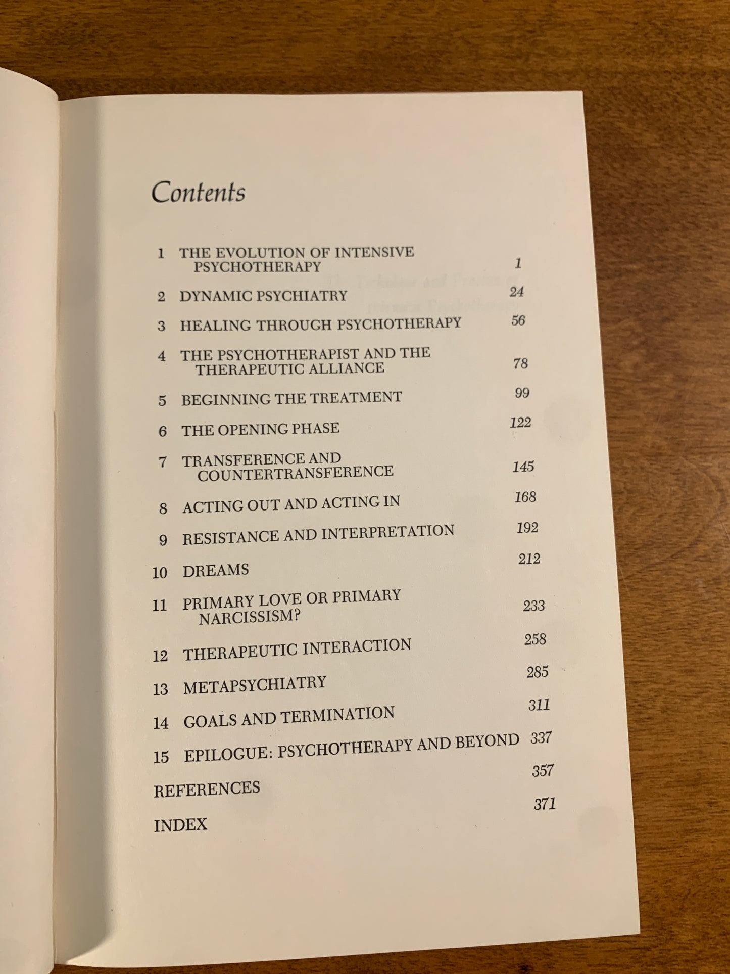 The Technique and Practive of Intensive Psychotherapy by Richard D. Chessick 1974