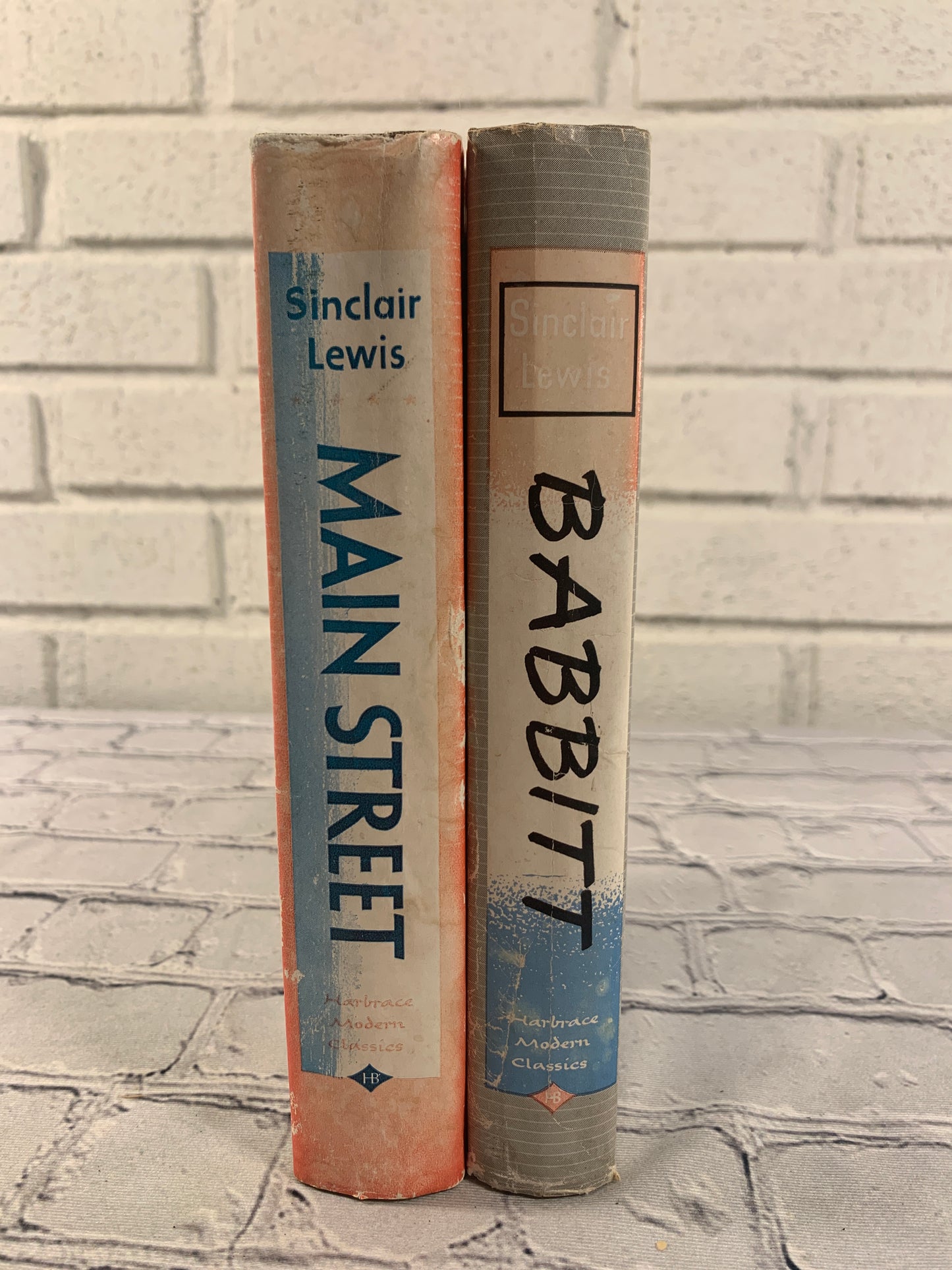 Babbit & Main Street by Sinclair Lewis [Harbrace Modern Classics]