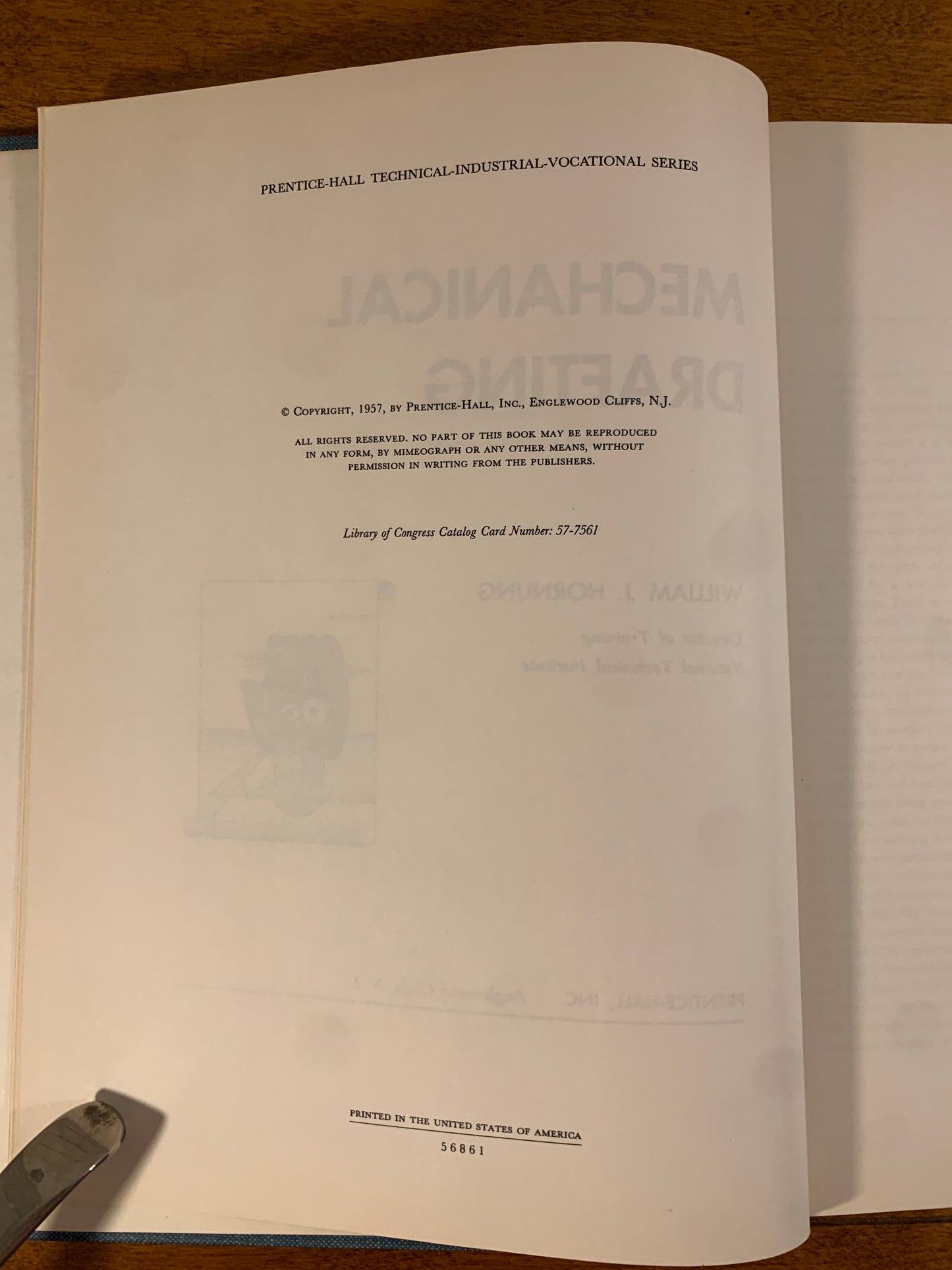 Mechanical Drafting by William J. Hornung