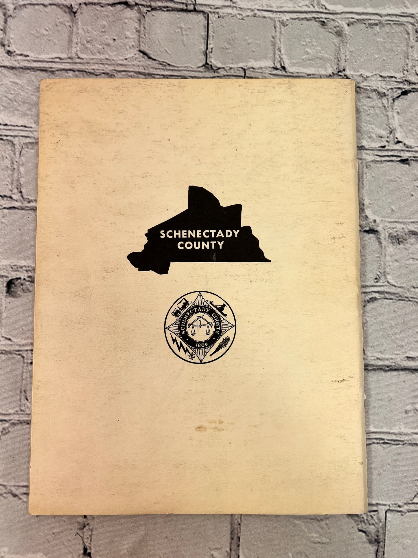 Historical Souvenir Program Schenectady Sesquicentennial 1809-1959