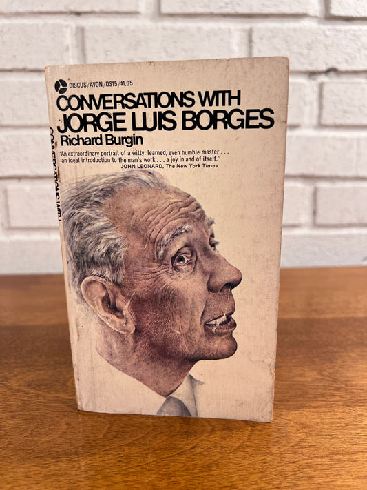 Conversations with Jorge Luis Borges by Richard Burgin