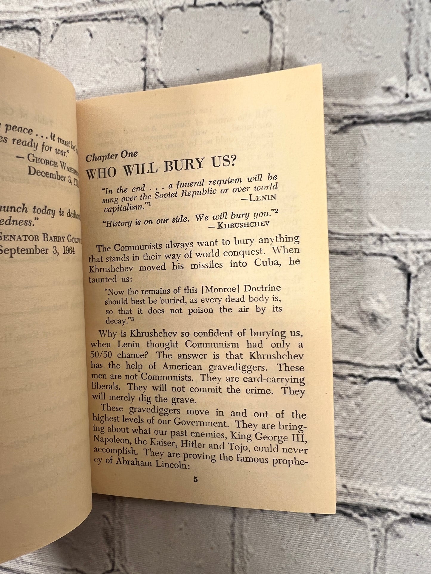 The Gravediggers by Phyllis Schlafly and Chester Ward [1964]