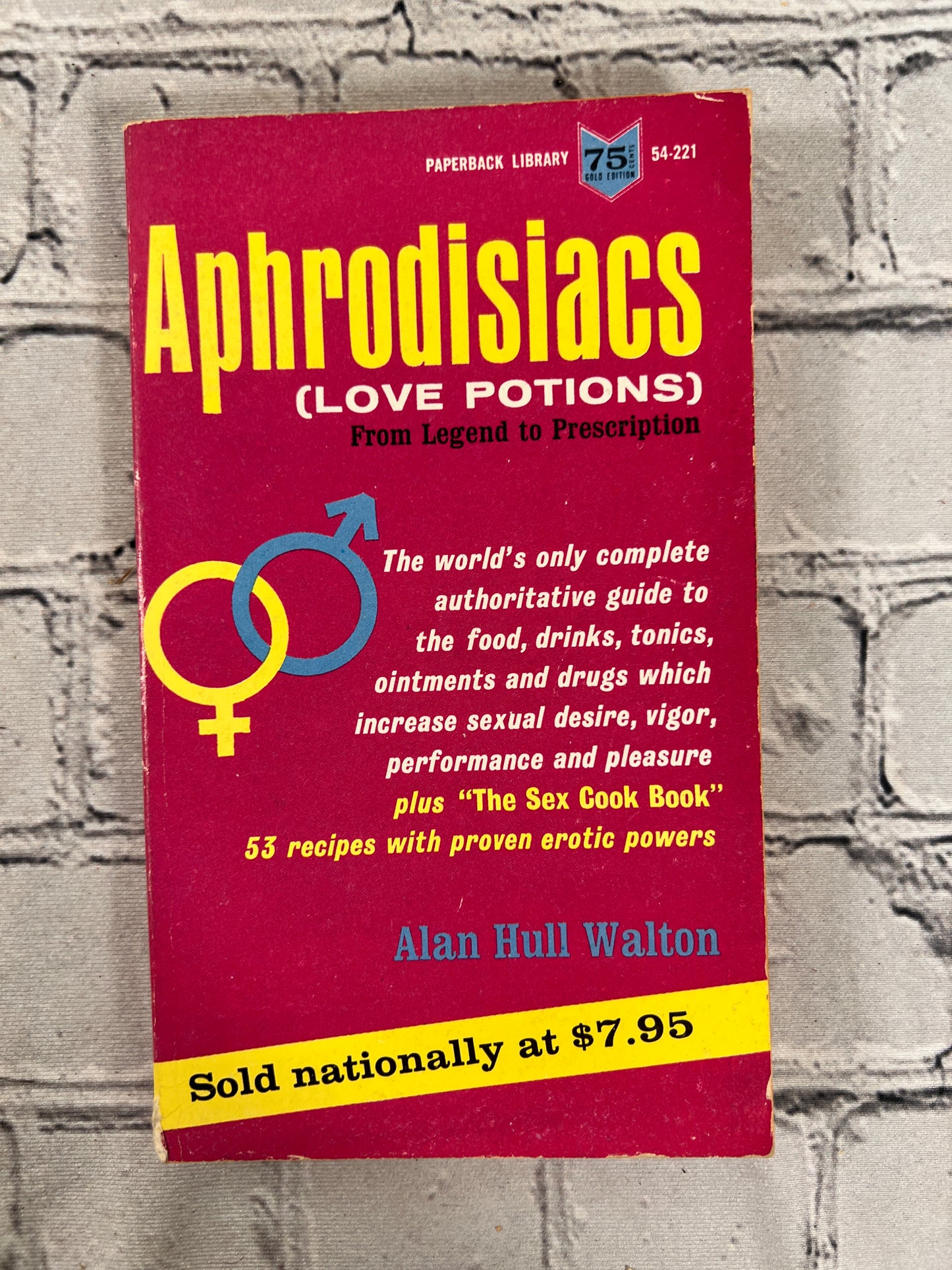 Aphrodisiacs (Love Potions) From Legend to Prescription by Walton [1963]