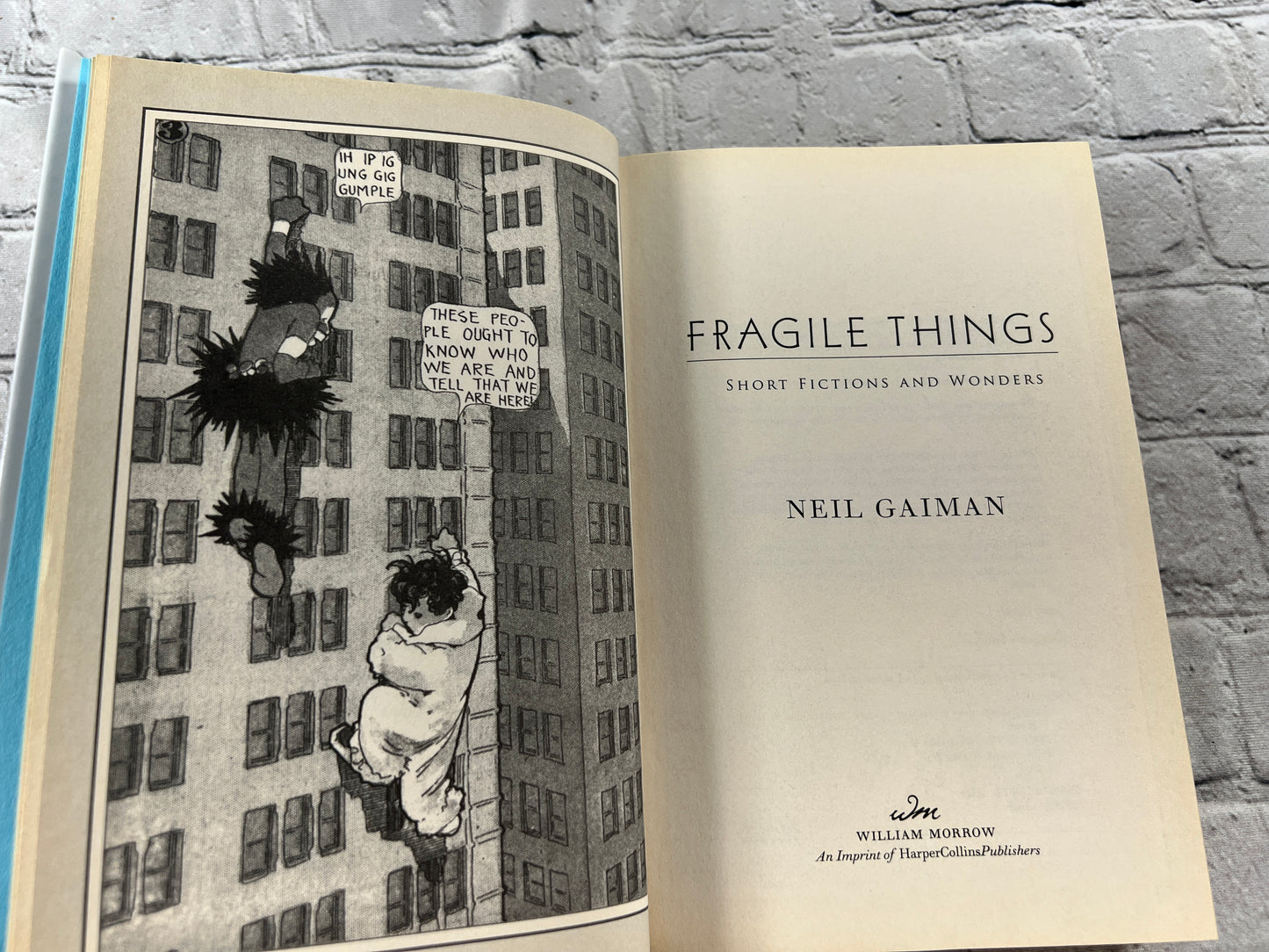 Fragile Things by Neil Gaiman,[1st Edition · 2006 · 1st Print]