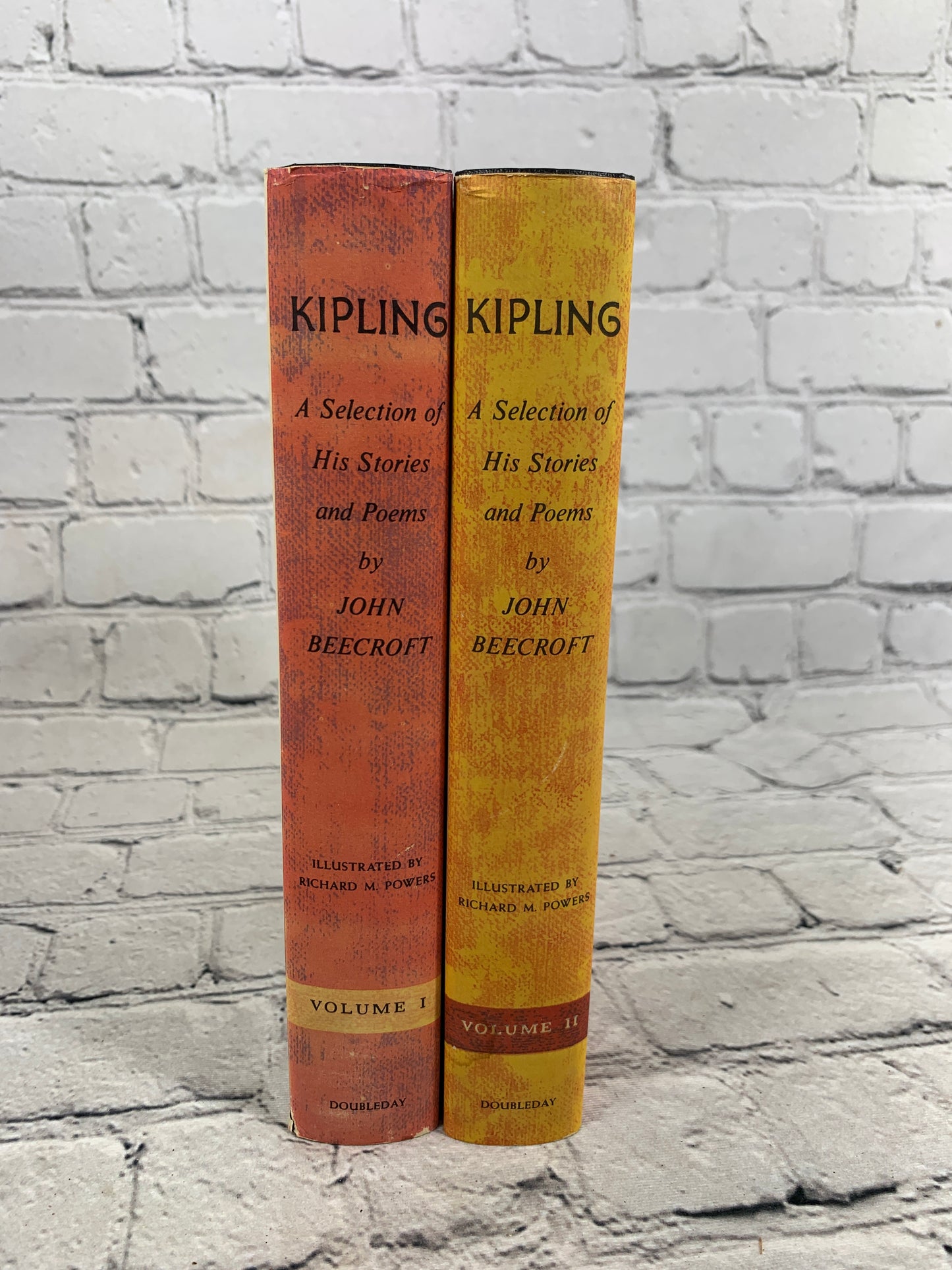 Kipling: Selection of His Stories and Poems by John Beecroft [Vol. 1 & 2 · 1956]