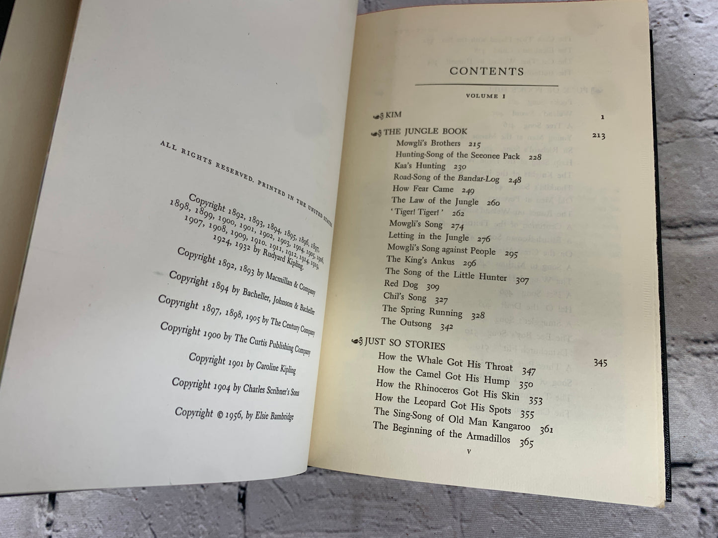 Kipling: Selection of His Stories and Poems by John Beecroft [Vol. 1 & 2 · 1956]