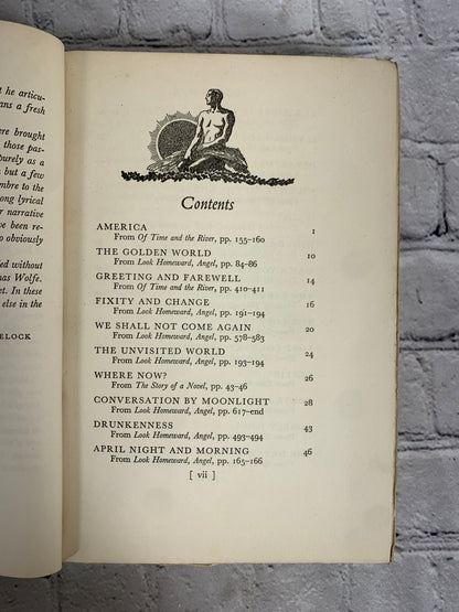 The Face of a Nation: Poetical Passages from the Writings of Thomas Wolfe [1939]