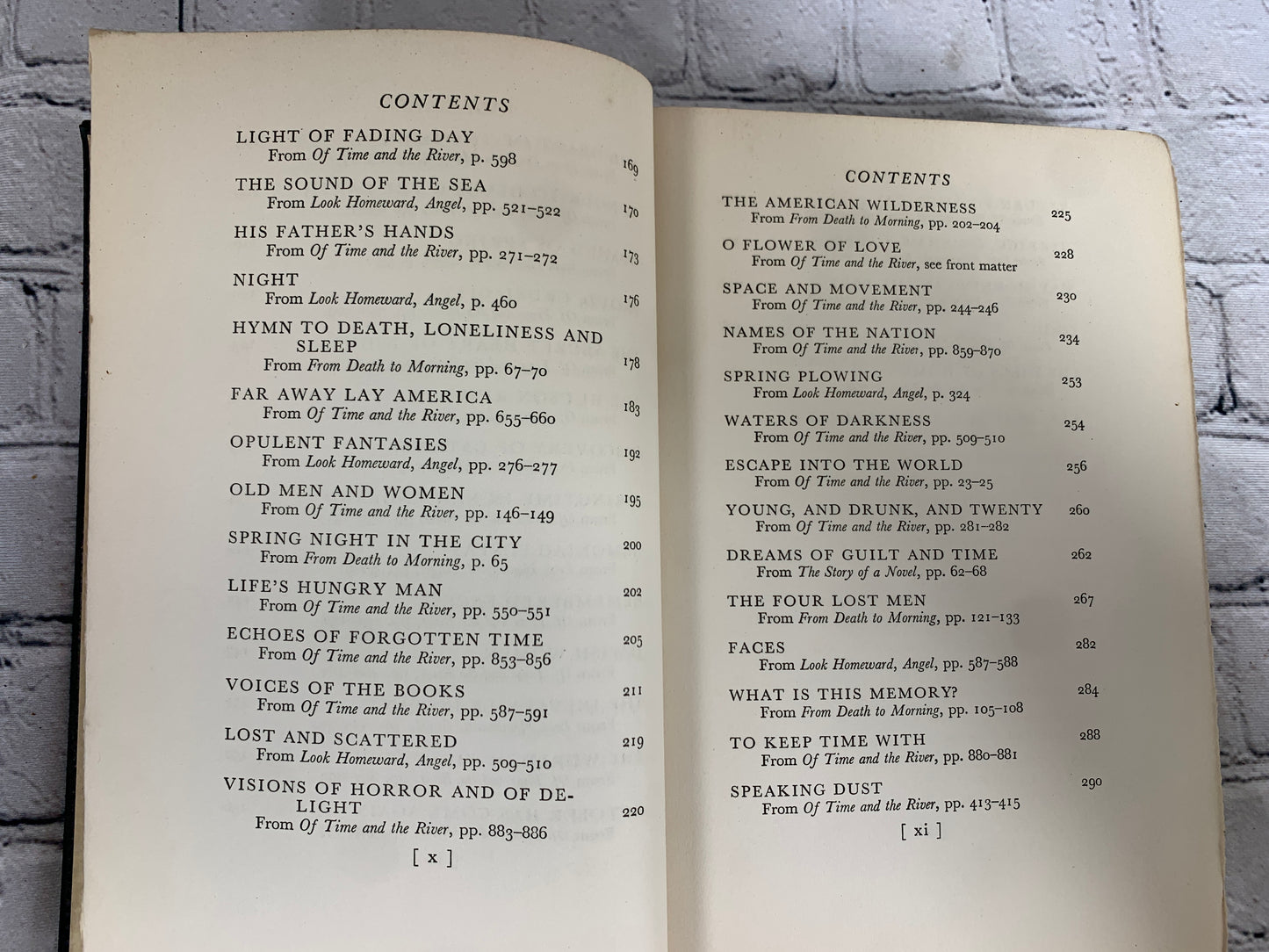 The Face of a Nation: Poetical Passages from the Writings of Thomas Wolfe [1939]